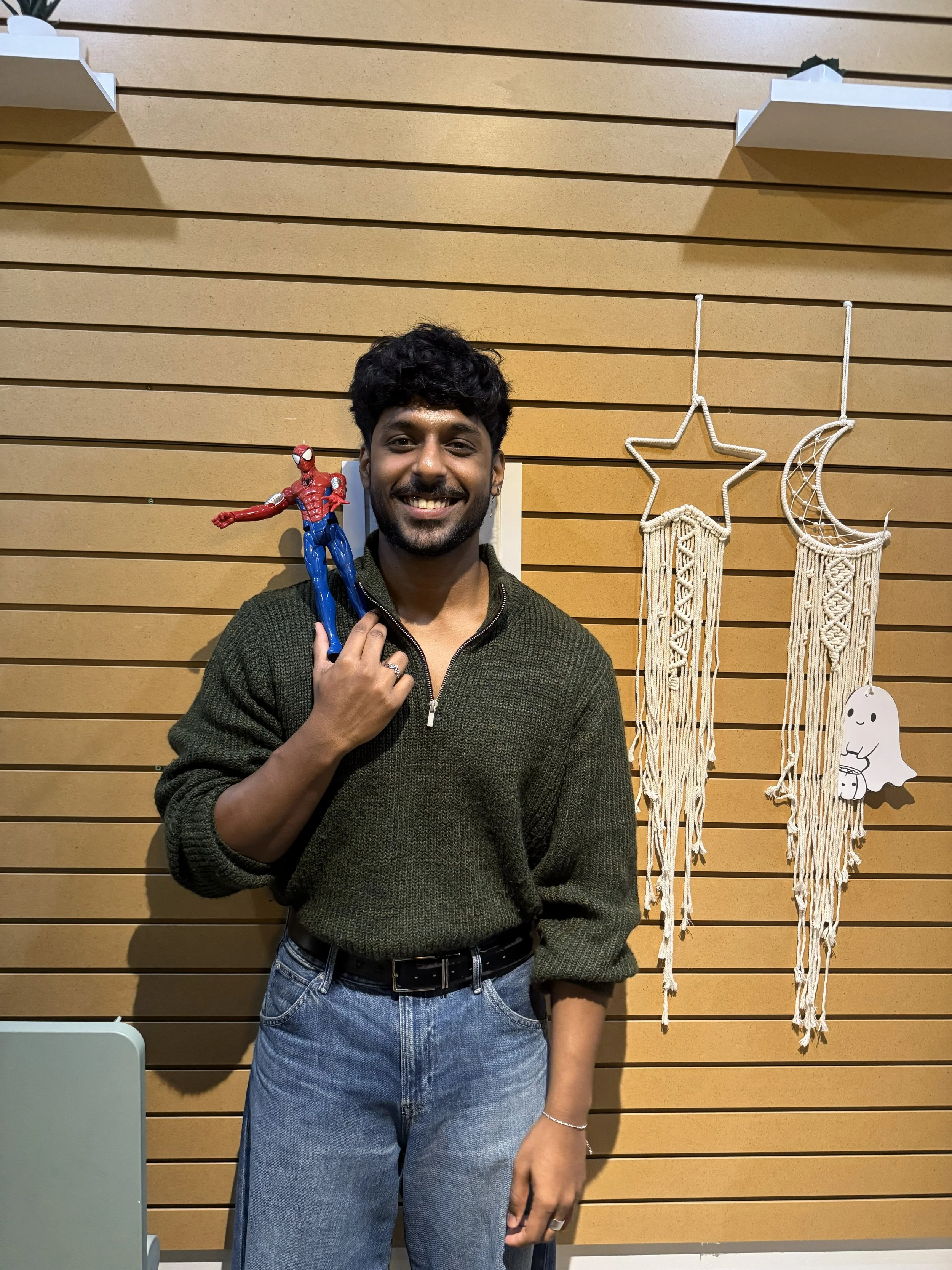 Ruban preparing for a fun session at Main Street!