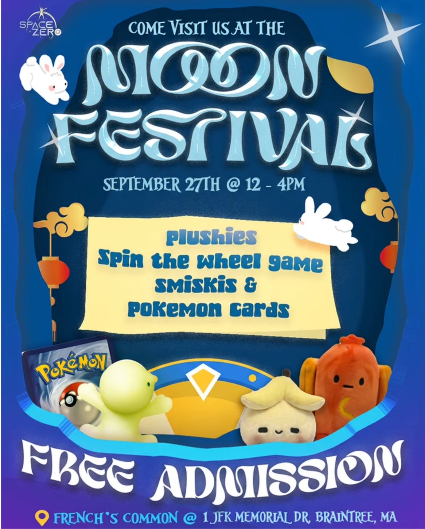 Join us September 27th from 12pm - 4pm at the August Moon Festival!