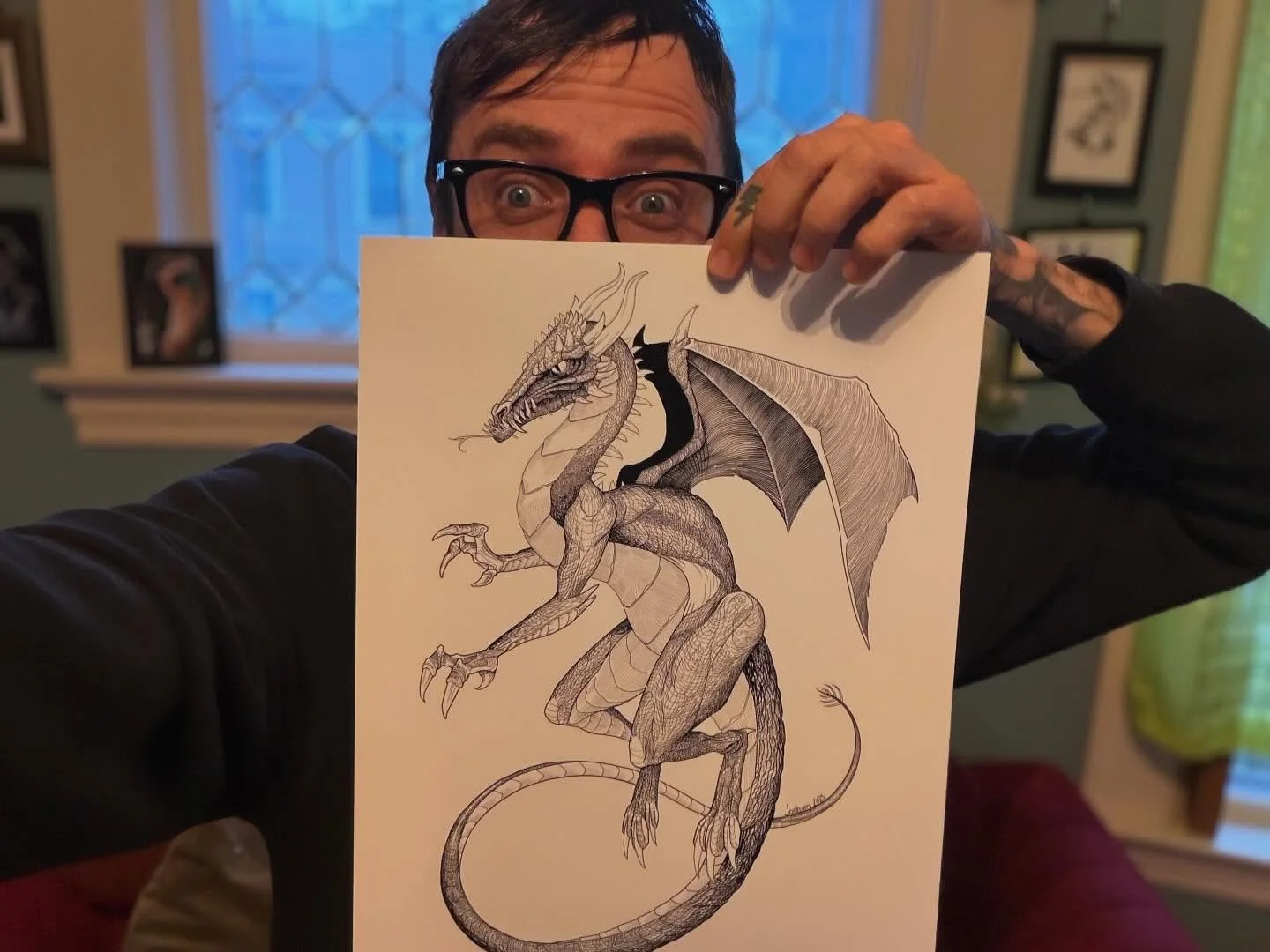 Last day of my big sale on my website joshum.com! Use code YULE20 at checkout for 20% off prints stickers and gift certificates.