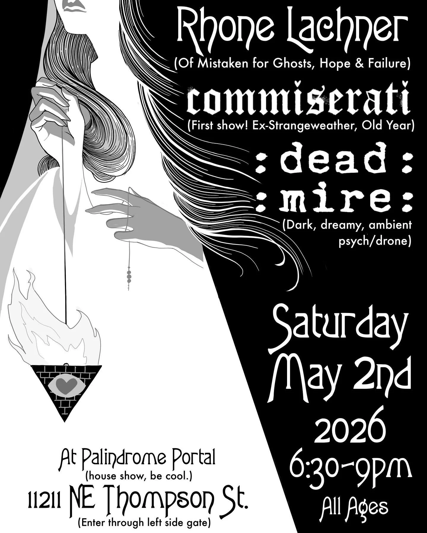 Hey! I&rsquo;m playing in a new band called Commiserati and we are playing our first show next month! It&rsquo;s a cozy lil house show with old friends. It&rsquo;s been many years since I performed anywhere besides a couple songs at weddings in 2023 