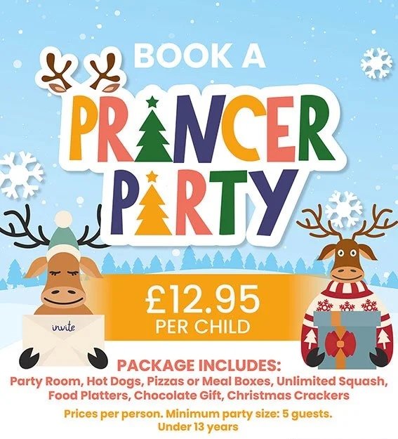 Book a Christmas Party Package