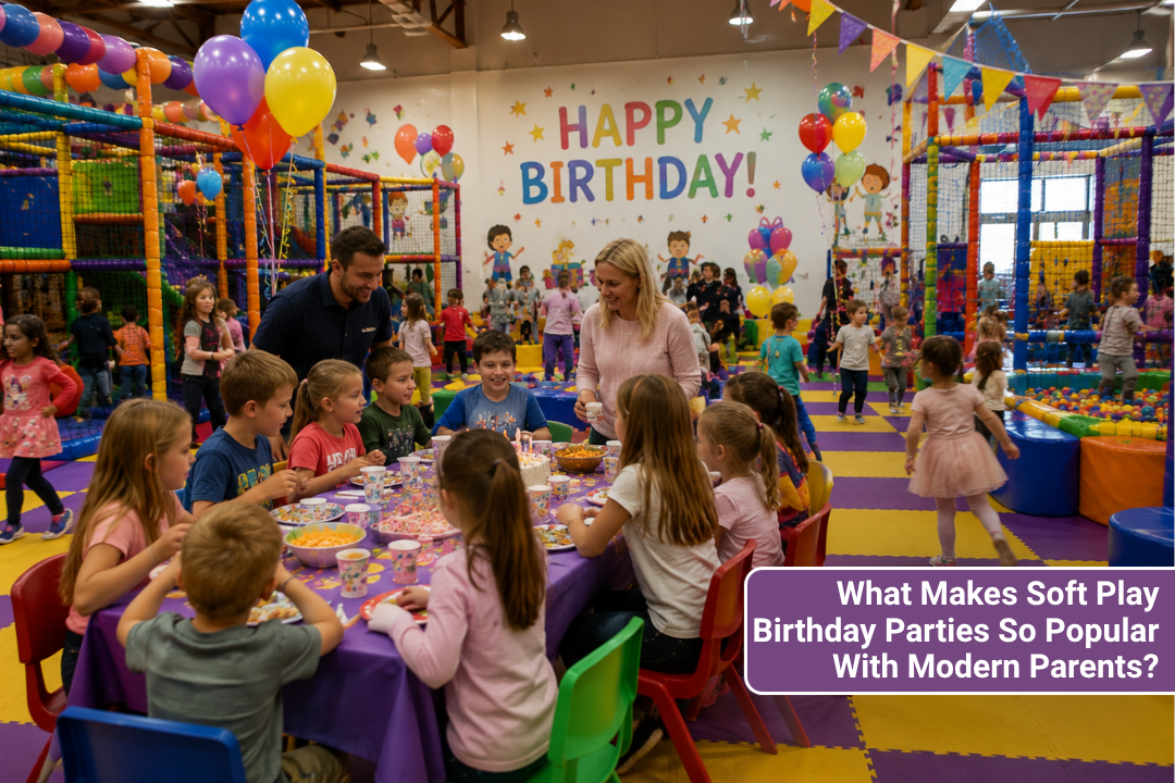 What Makes Soft Play Birthday Parties So Popular With Modern Parents?