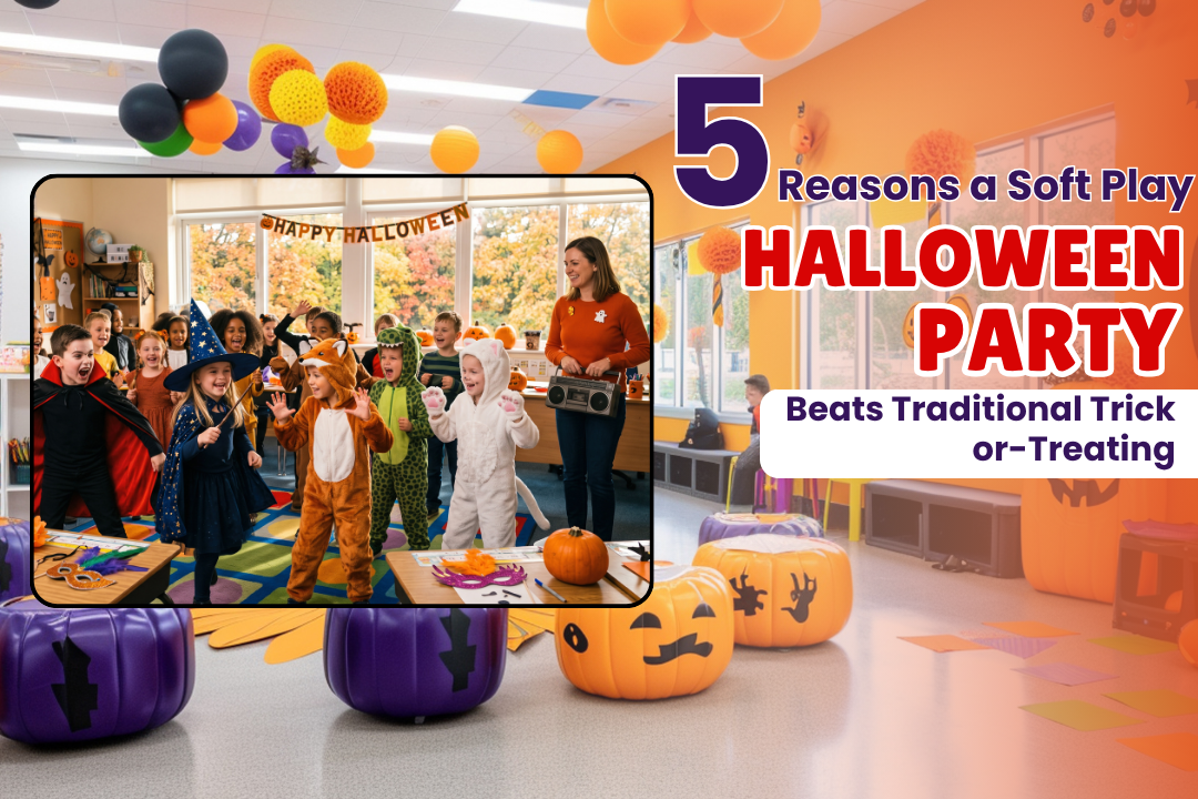 5 Reasons a Soft Play Halloween Party Beats Traditional Trick-or-Treating
