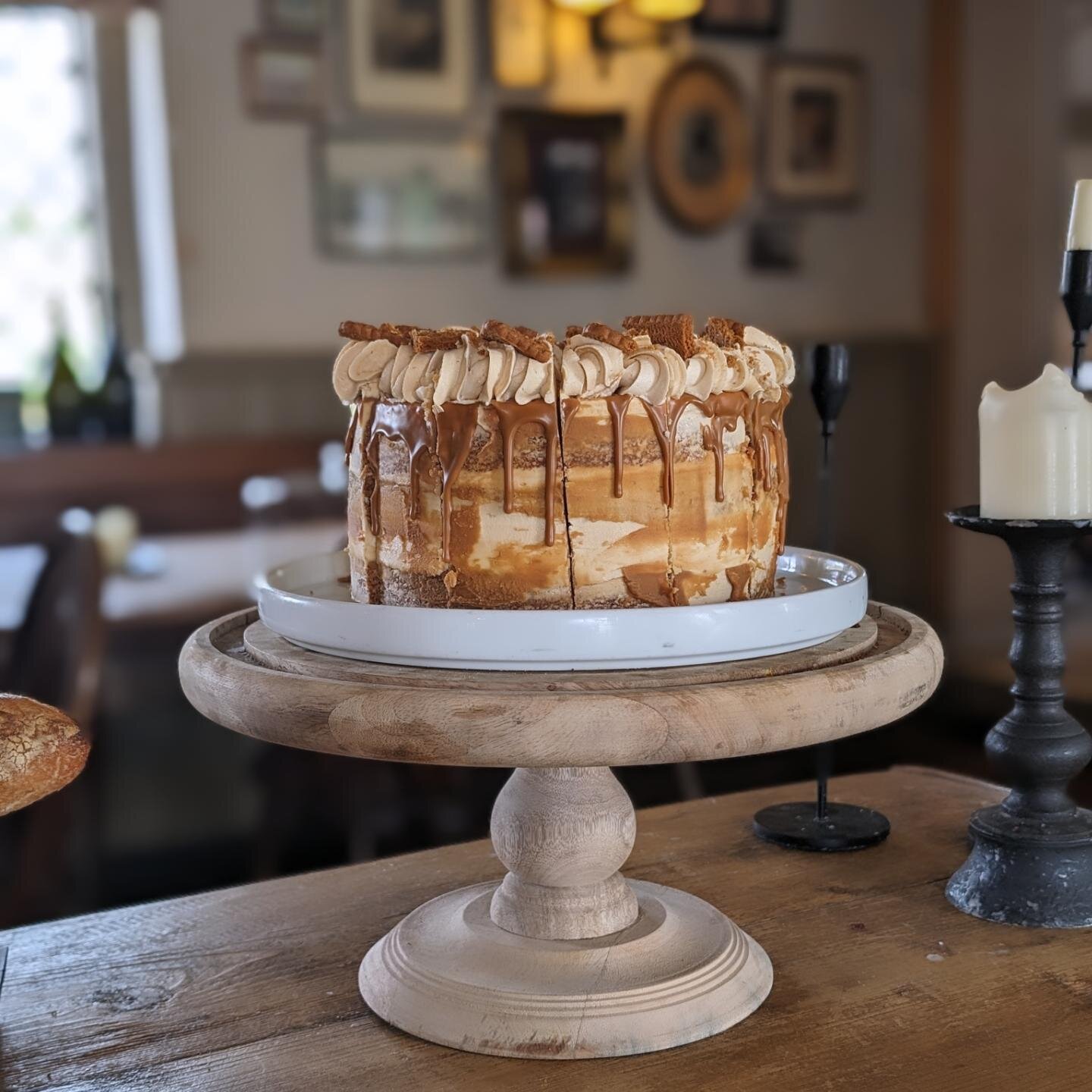 Stunning sourdough loaves, biscoff cake &amp; lemon and blackberry cakes from @ellina_lanka 

Available to eat in or take away.

Hopefully the sun stays out a bit longer this week!