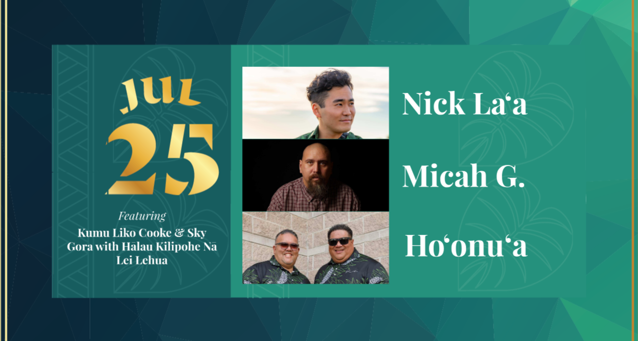 HI Now Daily Features Nick Laʻa, Opening Waimea Valley's Summer Concert Series on July 25