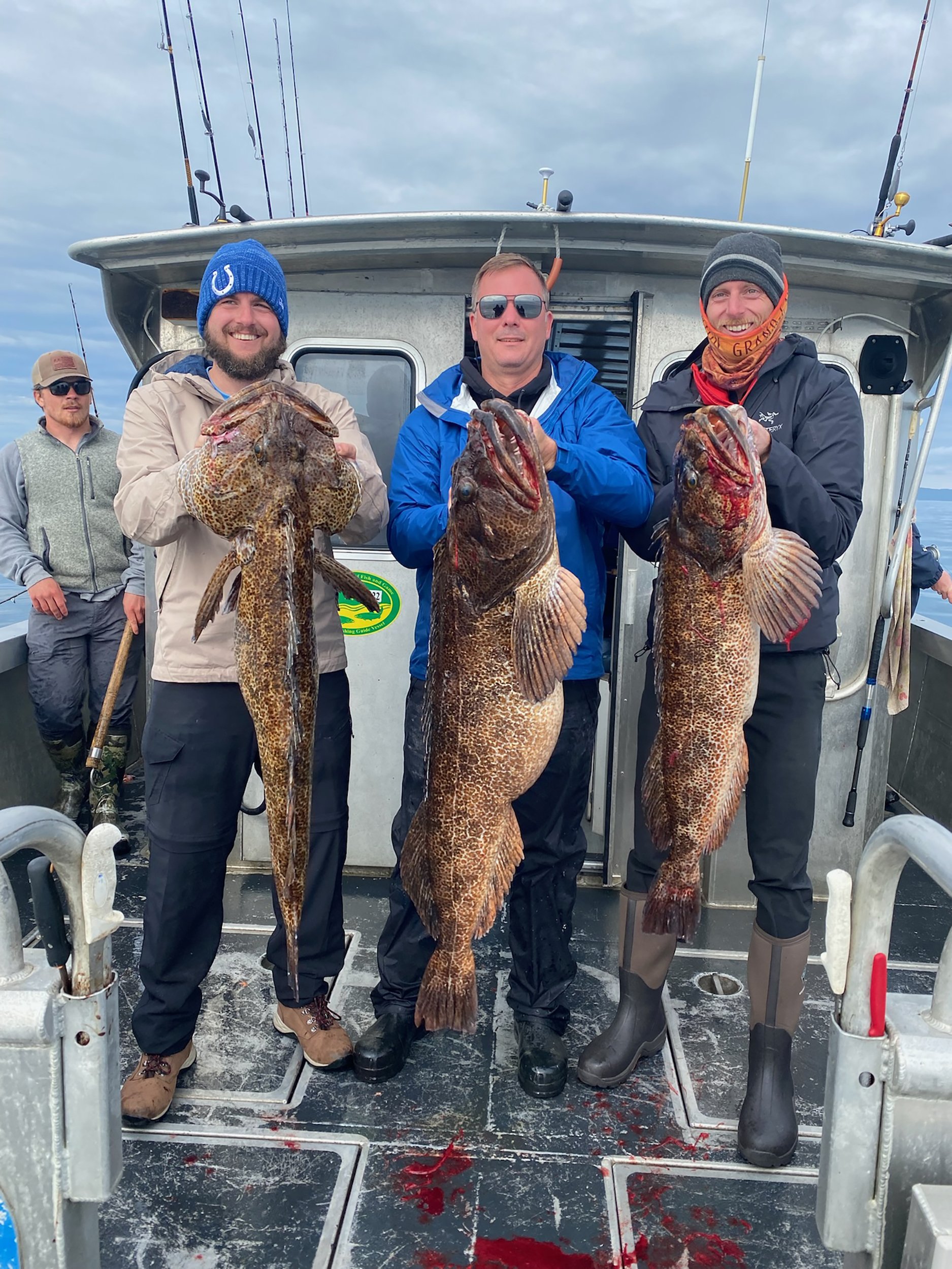 Brothers fishing trip in Alaska