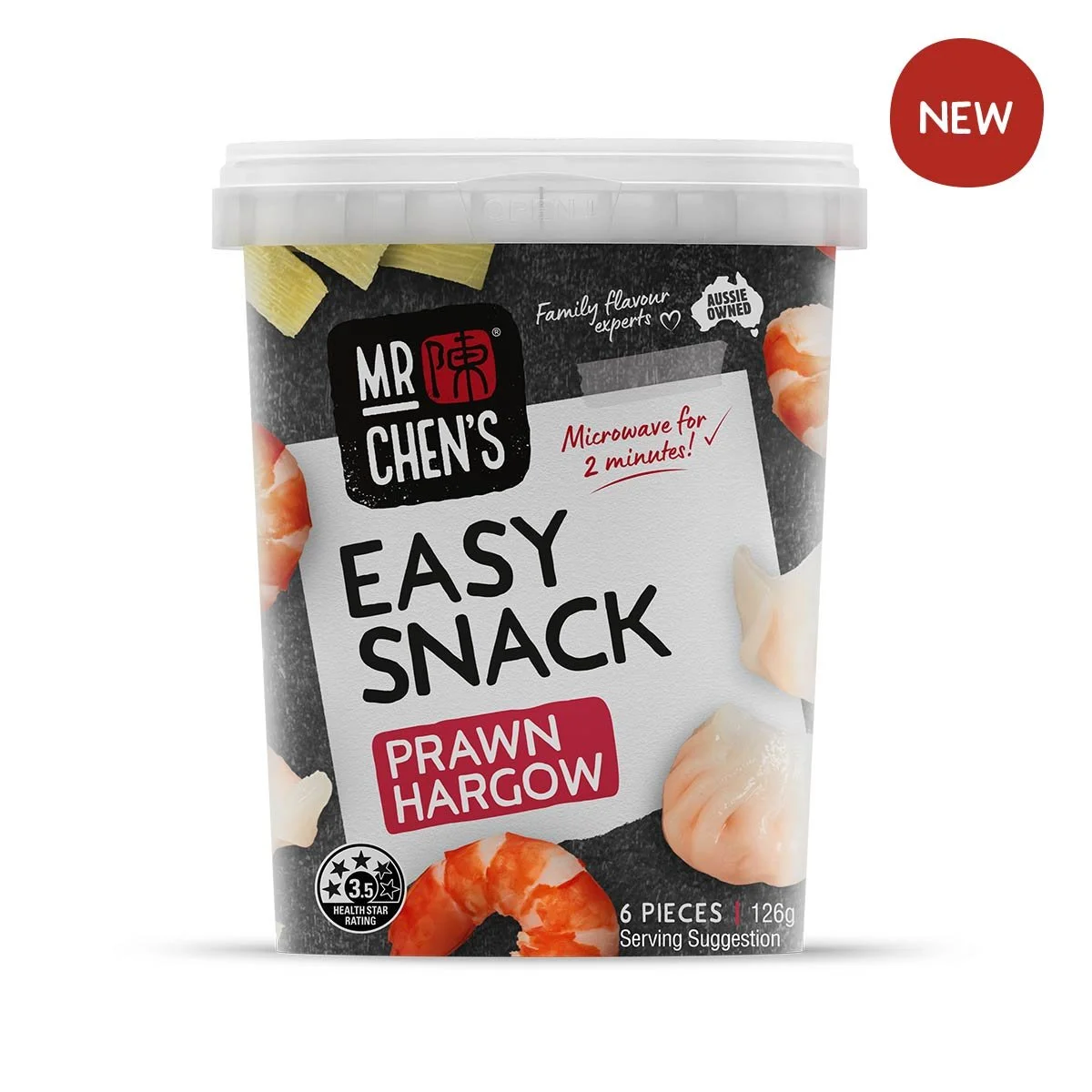 Prawn Hargow Easy Snack Pack 126g — Mr Chen's Dumplings