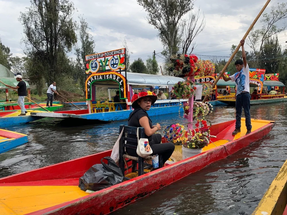 Floating Vendors Selling "Coronas"