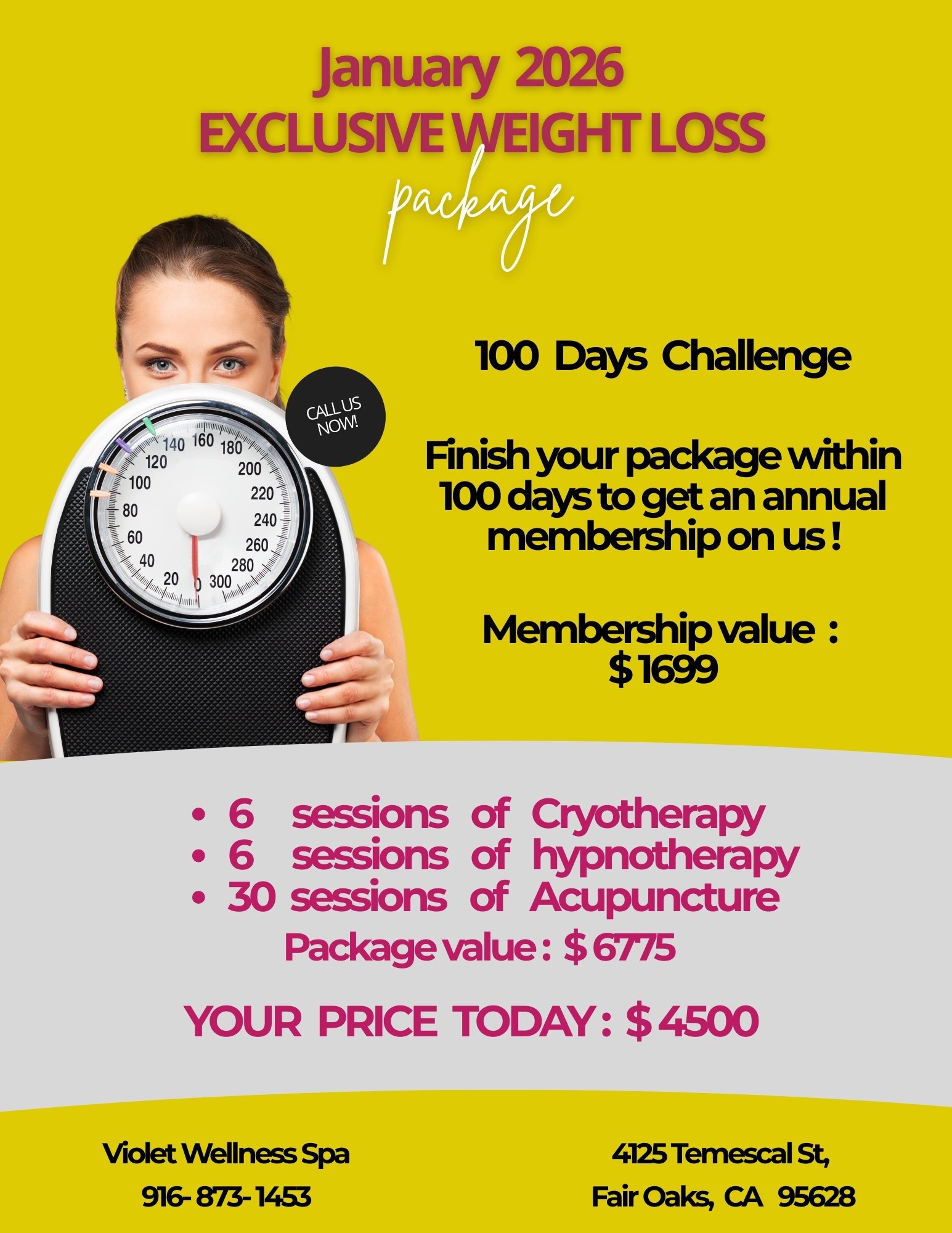 100 Day 2026 weight challenge