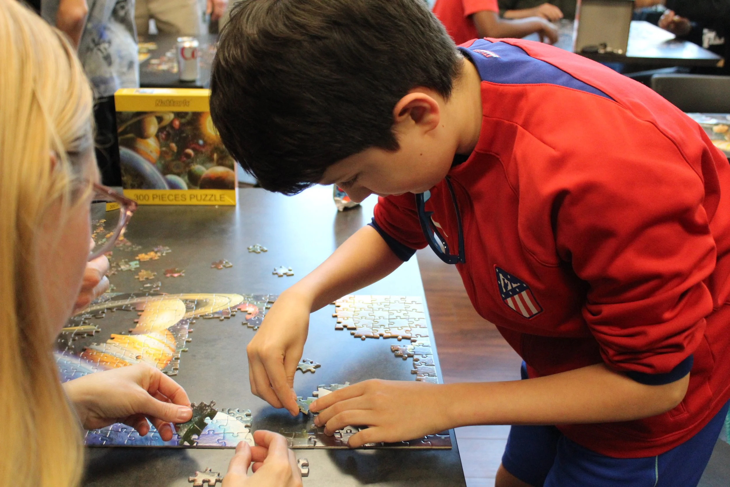 MIS Hosts Its Inaugural Puzzle-A-Thon