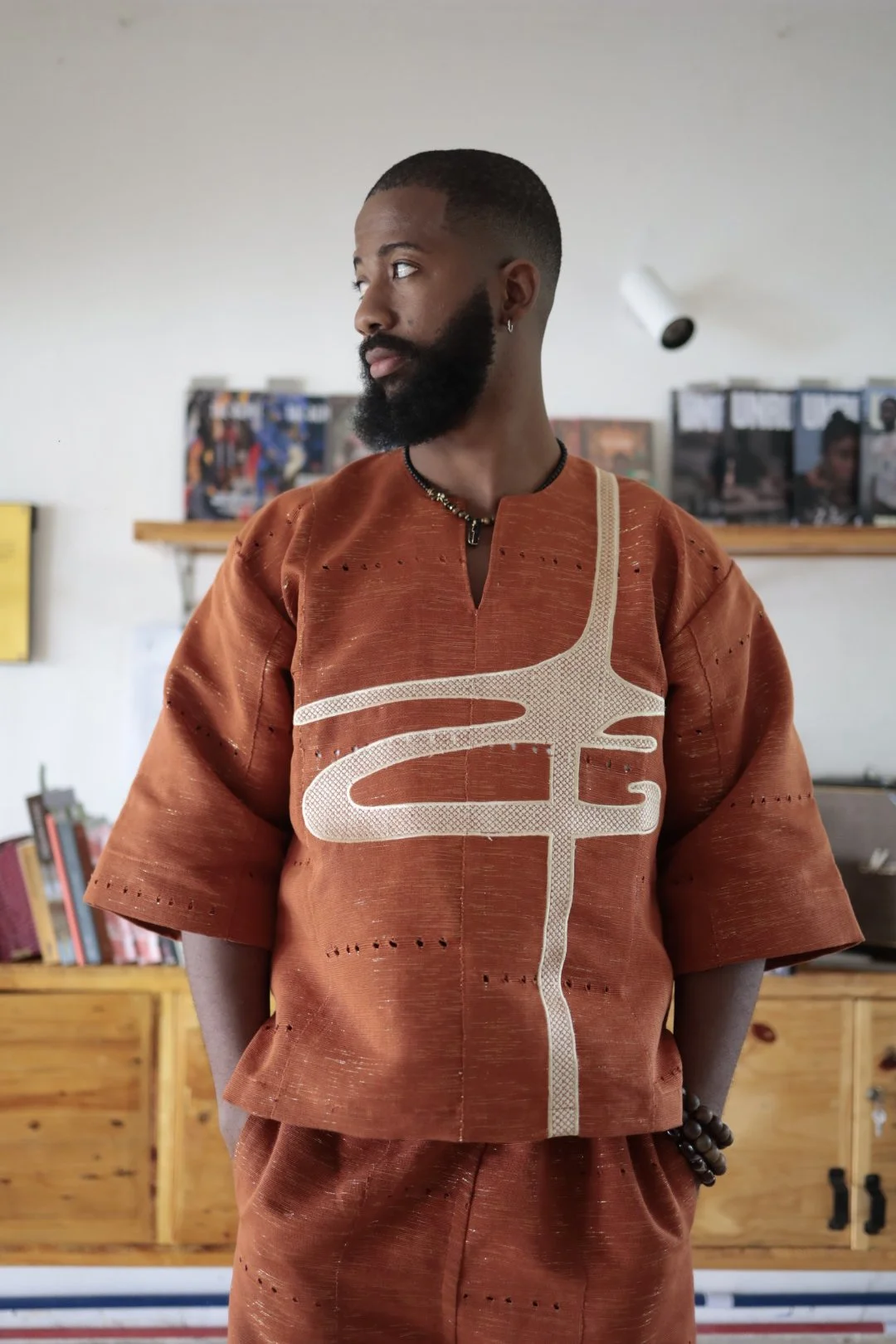 Oasis "Insignia Forever" Top — Burnt Orange