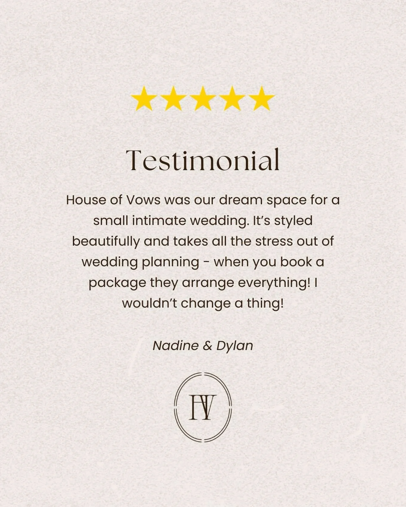 Beautiful words from one of our beautiful 2025 couples 💕

#houseofvows #microwedding #elopement #townsvilleweddings