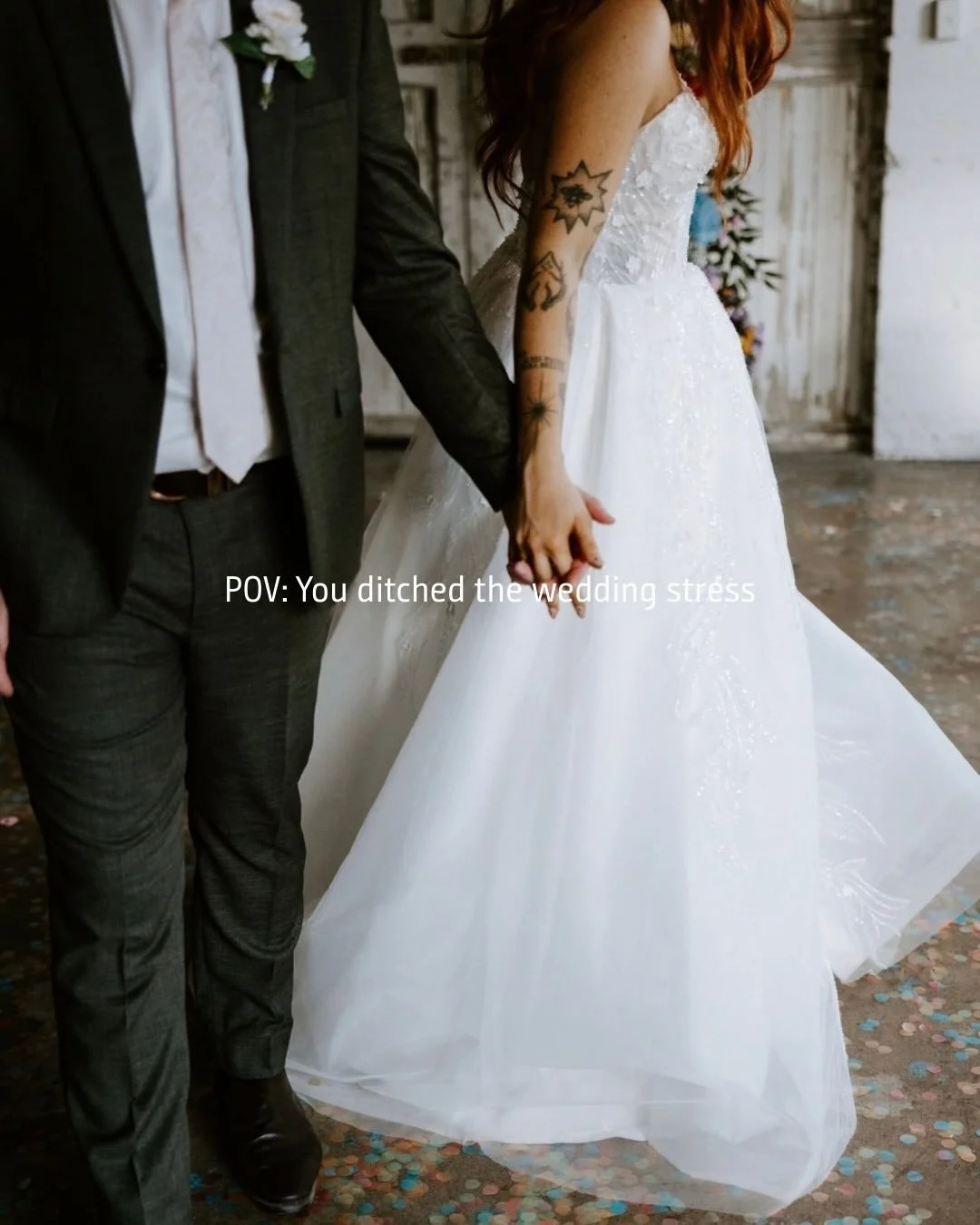 Just a beautiful space, your favourite people, a relaxed ceremony, and a day that actually feels like you 💕