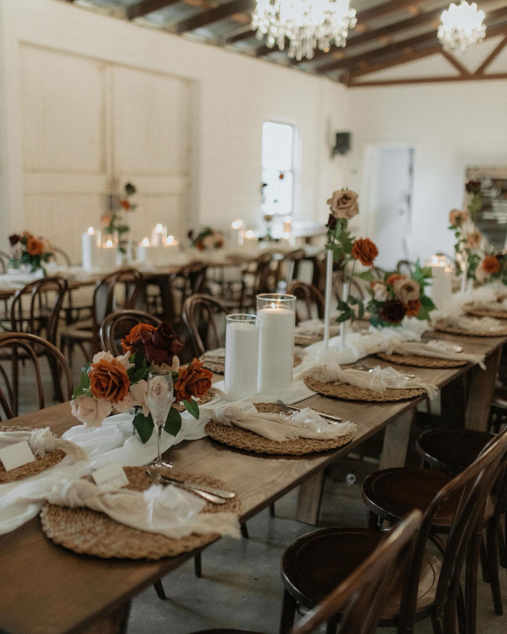 Gabby &amp; Brad aka sunshine in human form. 

Their sit-down dinner reception catered by the divine A Touch of Salt was everything they could have hoped for. 

And the best part? They booked one of our packages and left it in my hands, which meant t