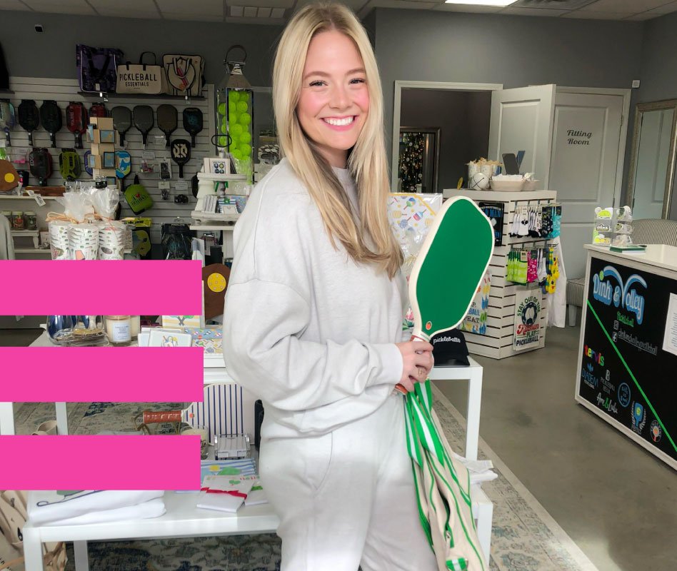 Inside Dink and Volley Store