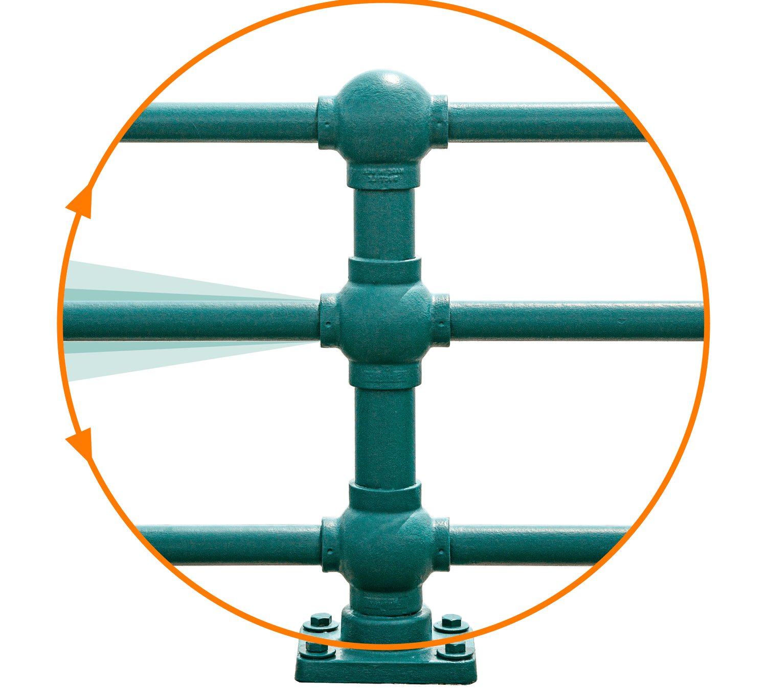 Metropolitan Railing Century Metropolitan Ball Cap Railing System — A.M. Design and ...