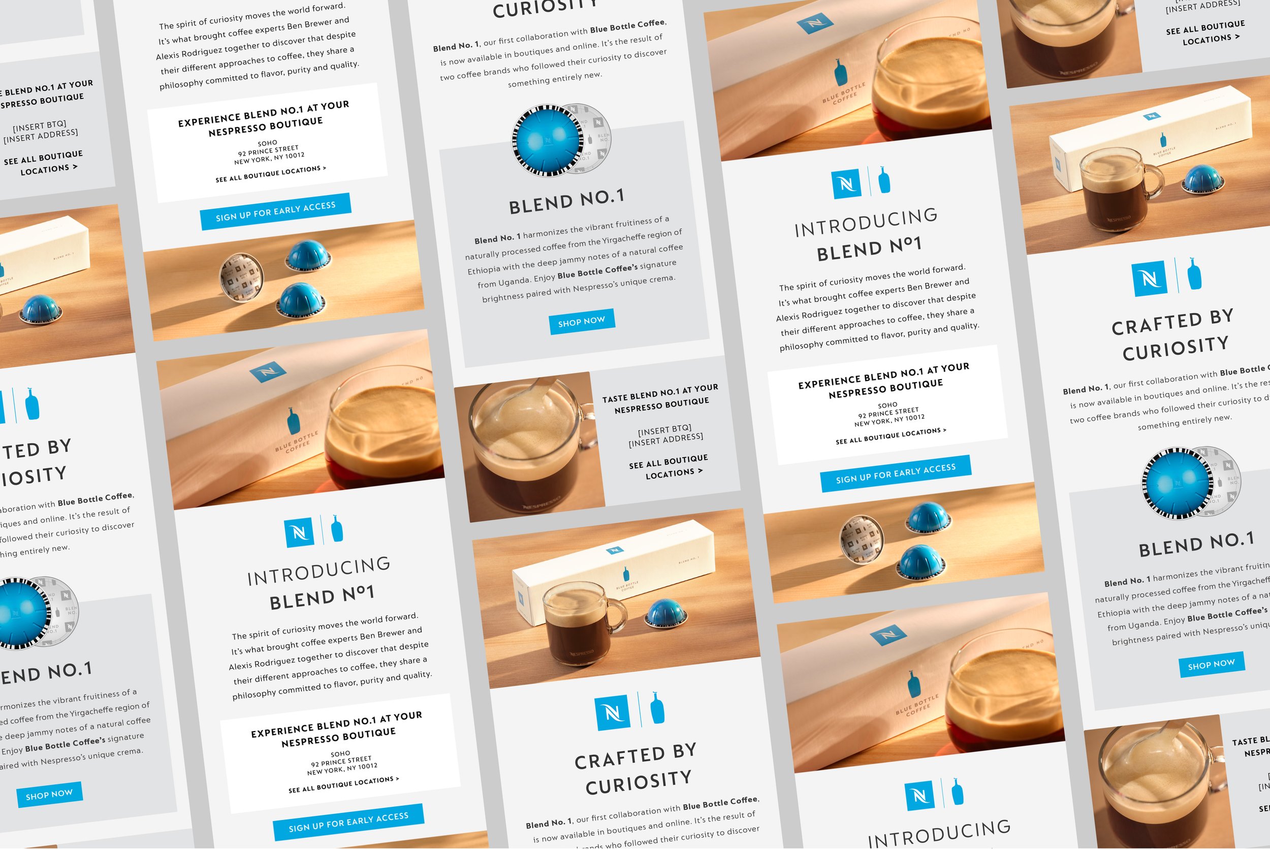 Nespresso | Blue Bottle Digital - Emails