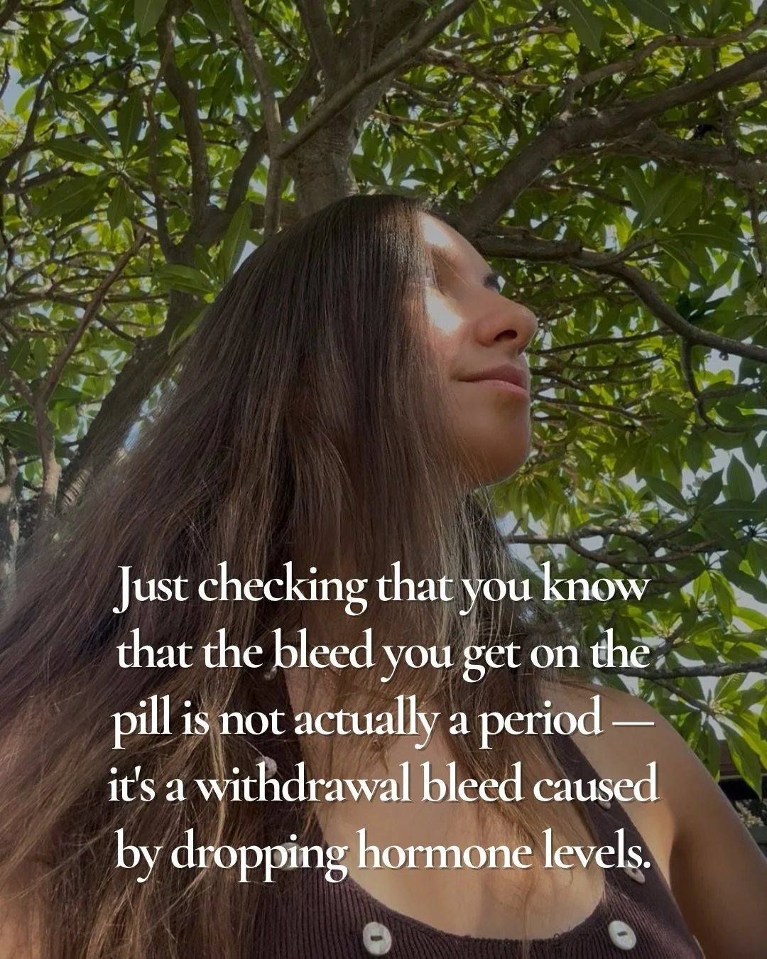 Women deserve to make informed choices about their bodies. Too many women spend years on the pill without ever being told these things. The more we know, the better we can care for ourselves. This isn&rsquo;t about fear or judgment, it&rsquo;s about 