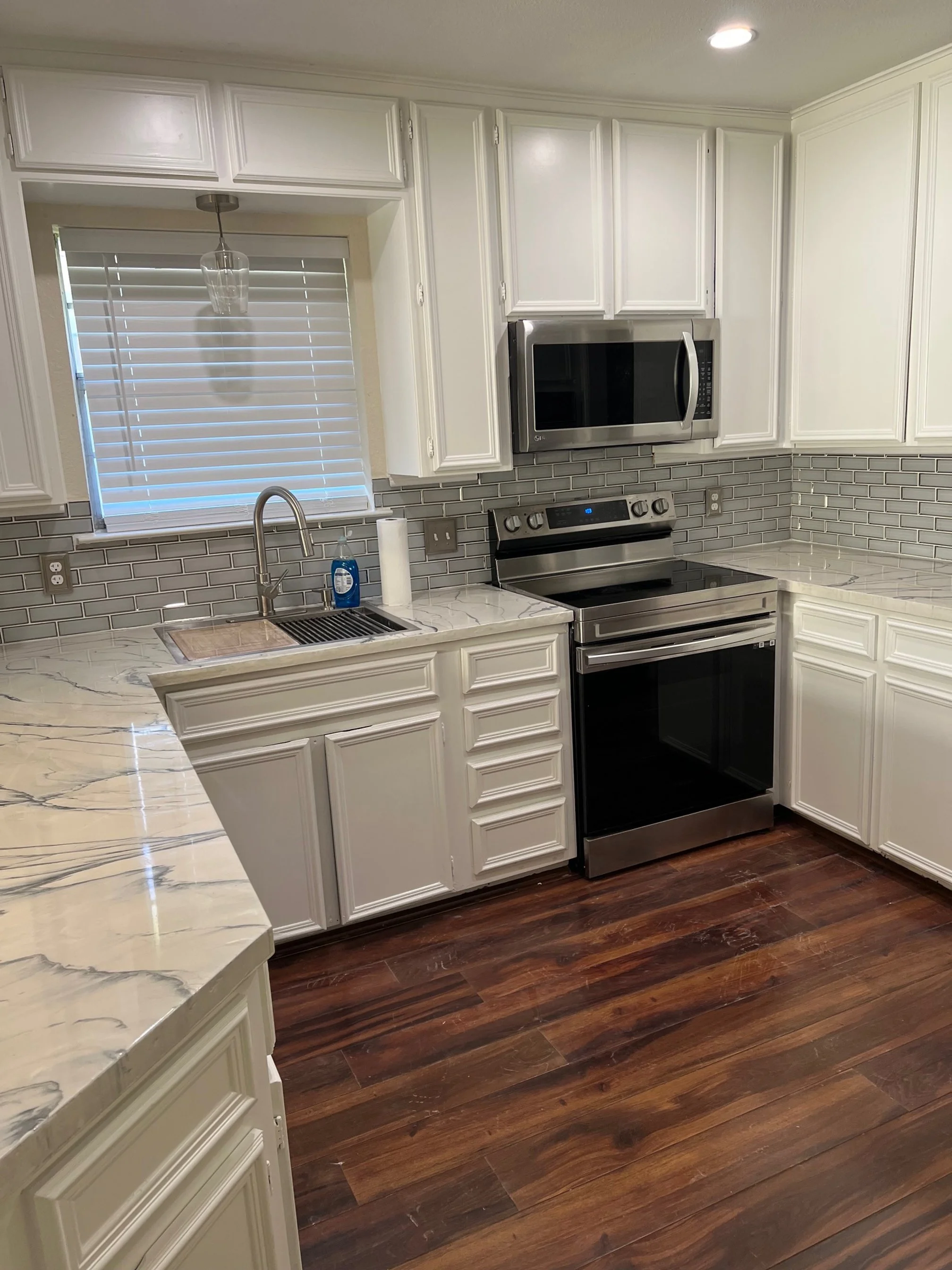 updated epoxy countertops kitchen