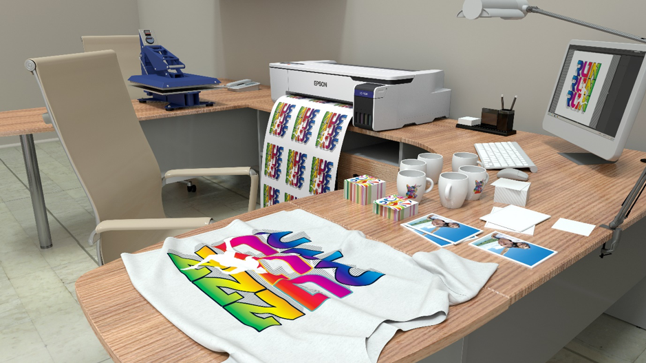 sublimation print desktop setup