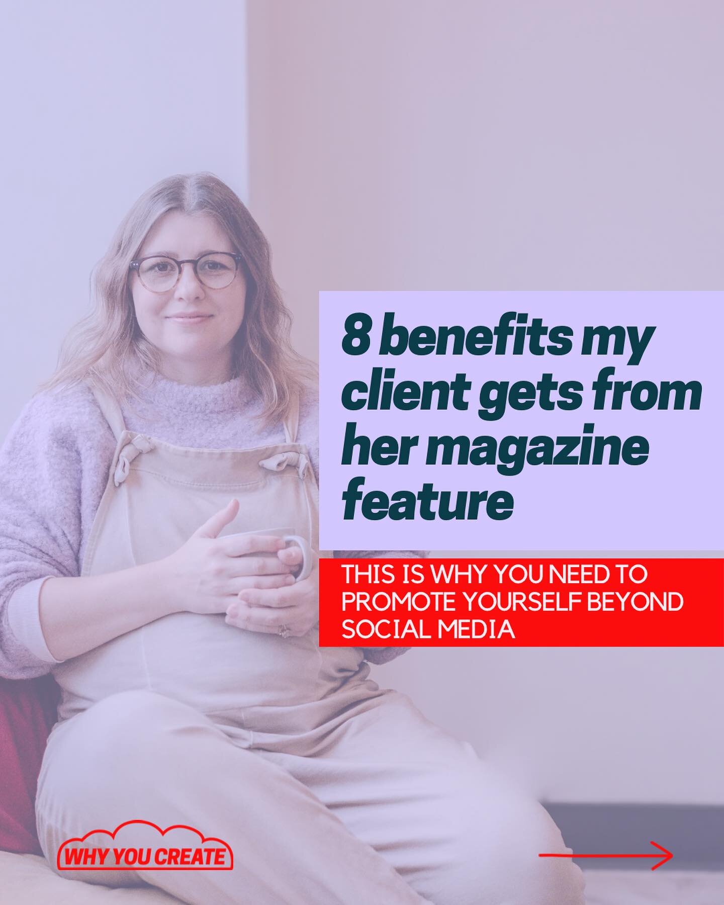 We all know PR will grow your audience and build your reputation&hellip; but let me walk you through this using a recent client as an example 🎉

Swipe through for 8 benefits my client gets from her magazine feature. Did any surprise you? 

There&rsq