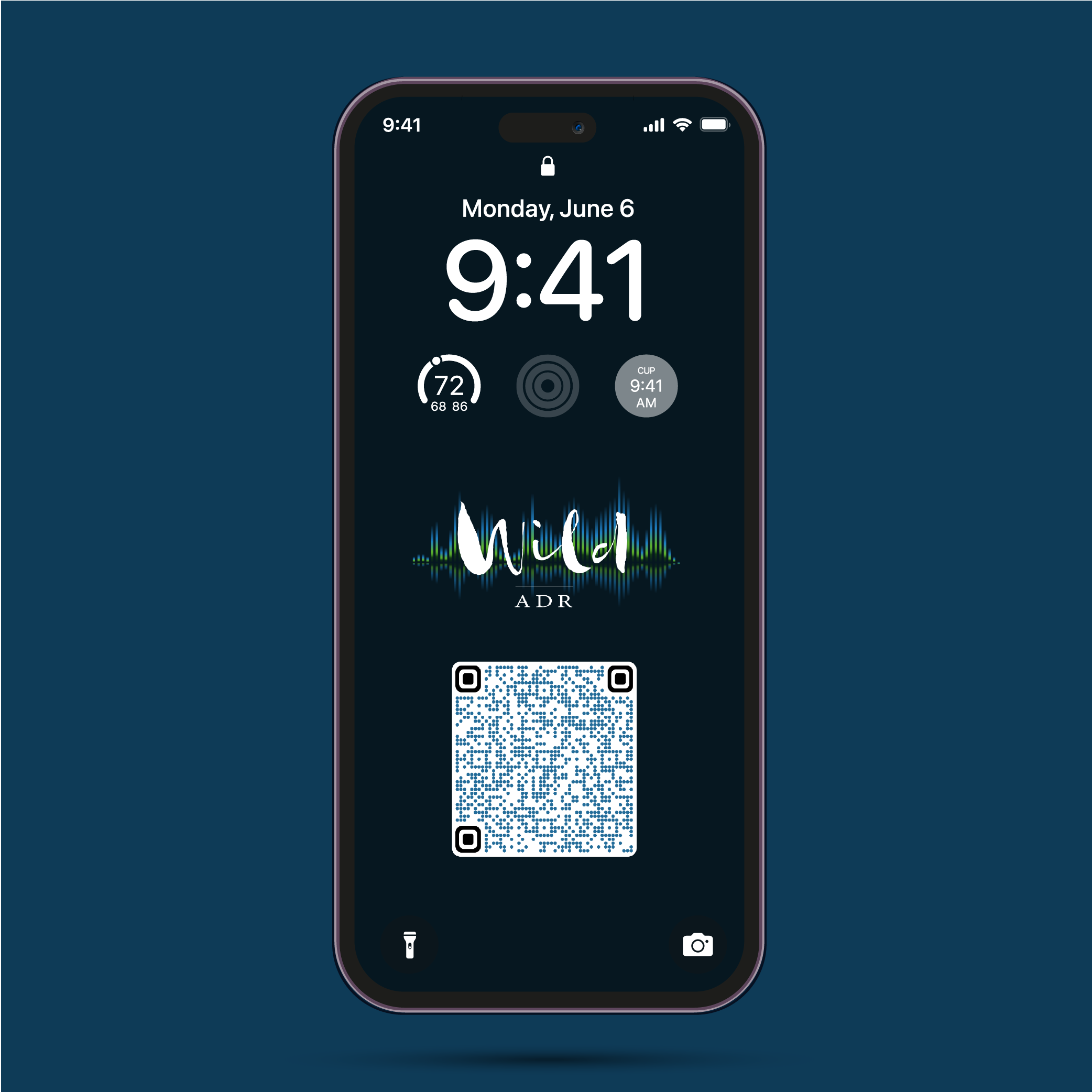 Digital Business Card on Iphone