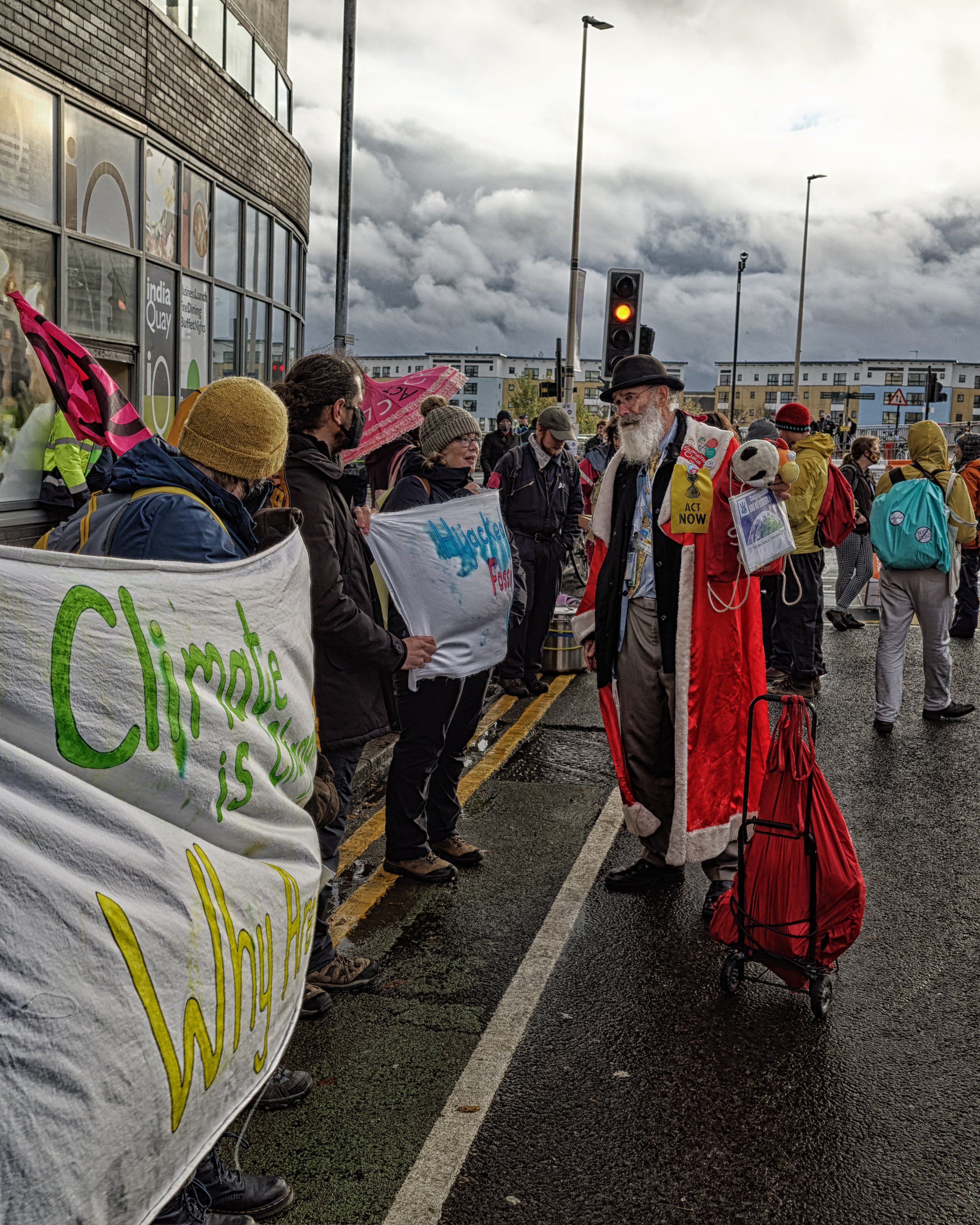 06 - COP26 Climate Action and Extinction Rebellion protest, Glasgow.