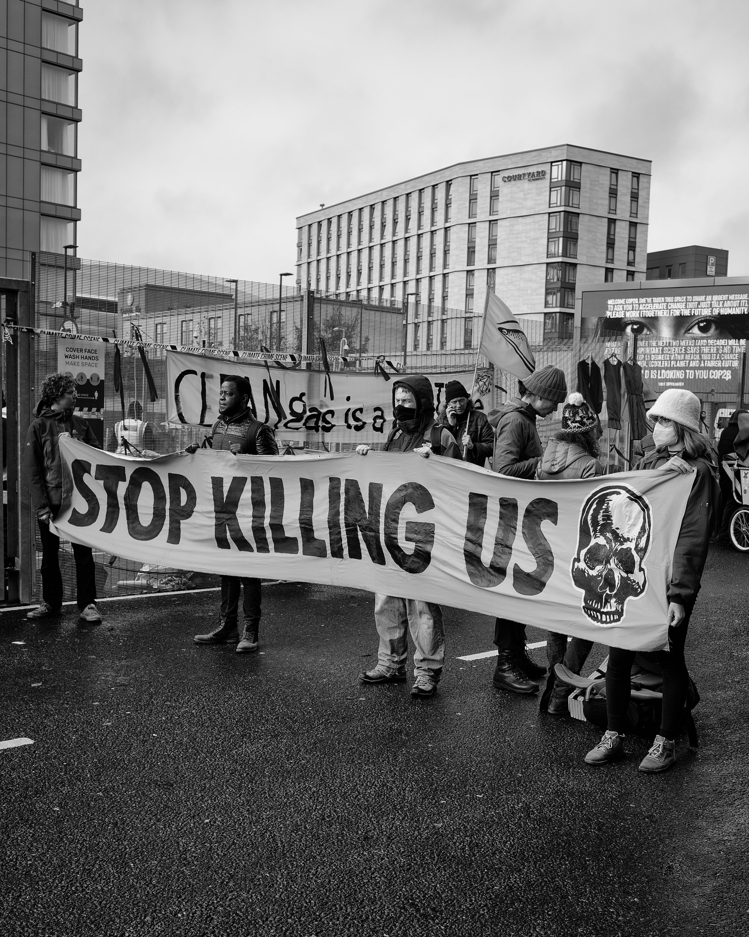 05 - COP26 Climate Action and Extinction Rebellion protest, Glasgow.