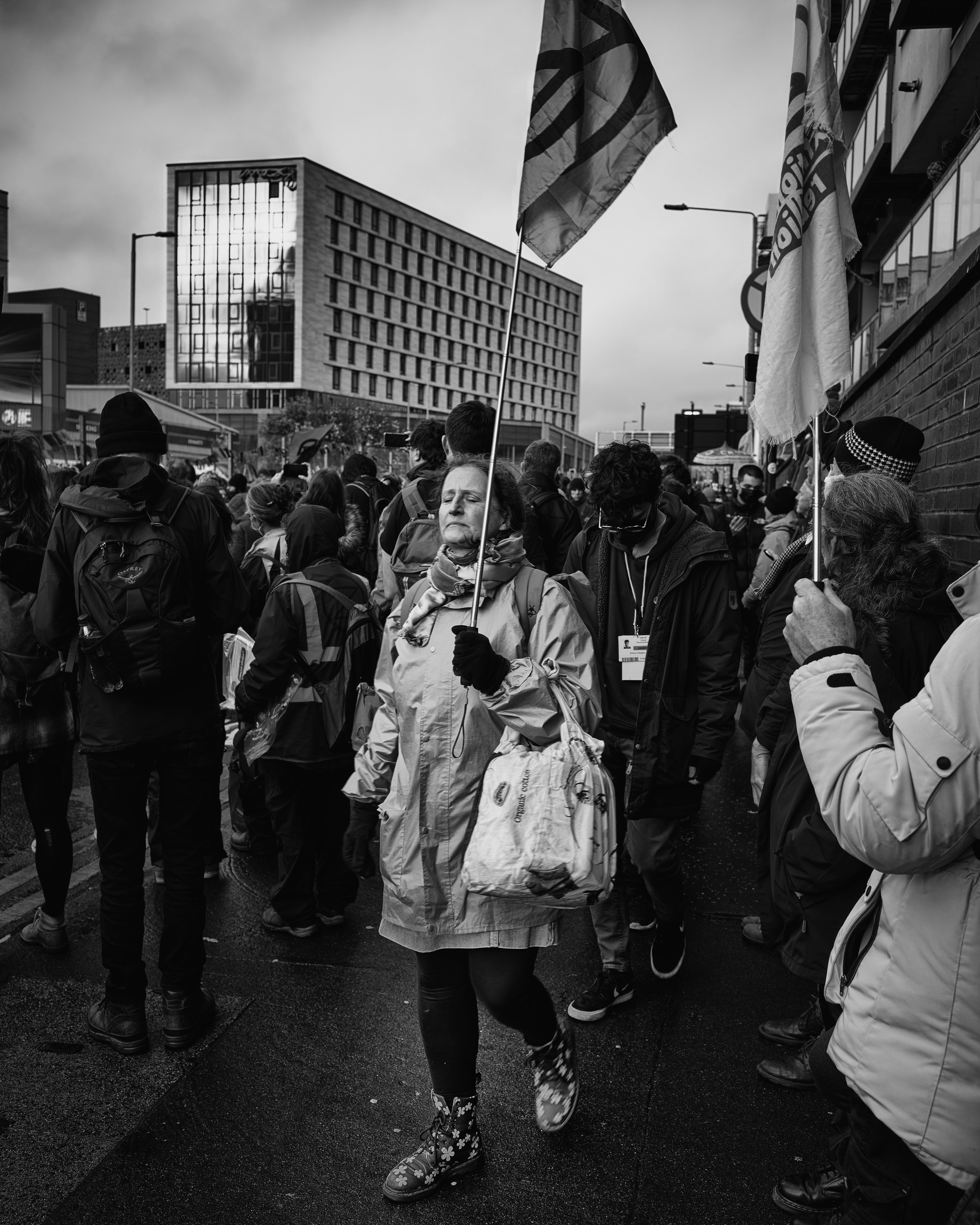 15 - COP26 Climate Action and Extinction Rebellion protest, Glasgow.