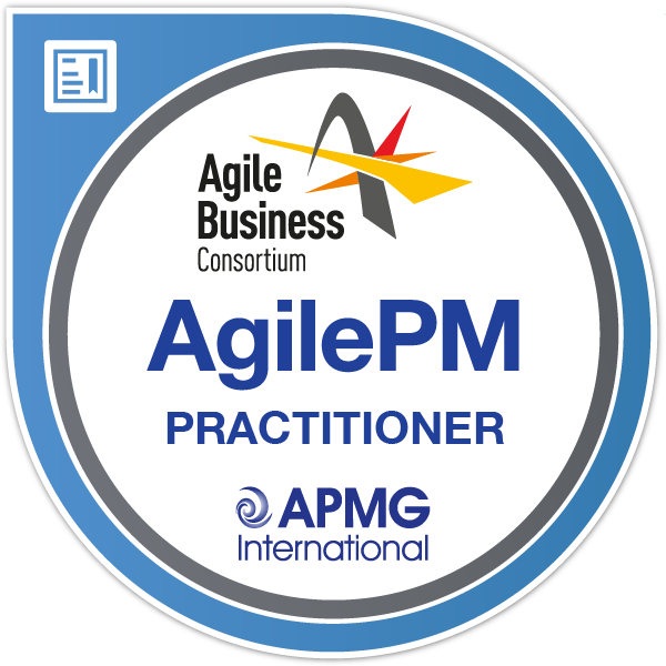 AgilePM Practitioner, certified by APMG International