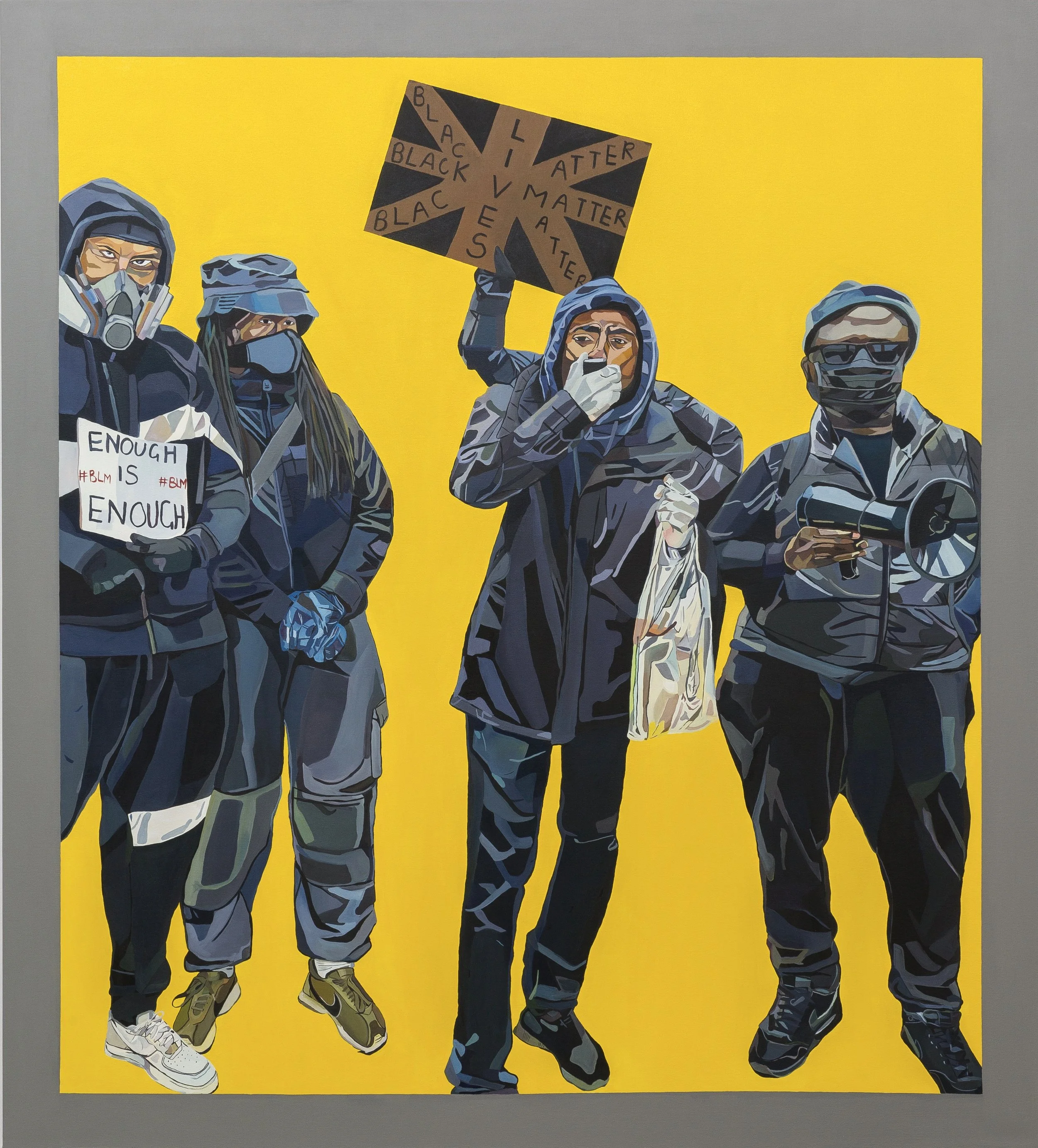 Enough is Enough, 2020
oil on canvas, 180 x 200cm