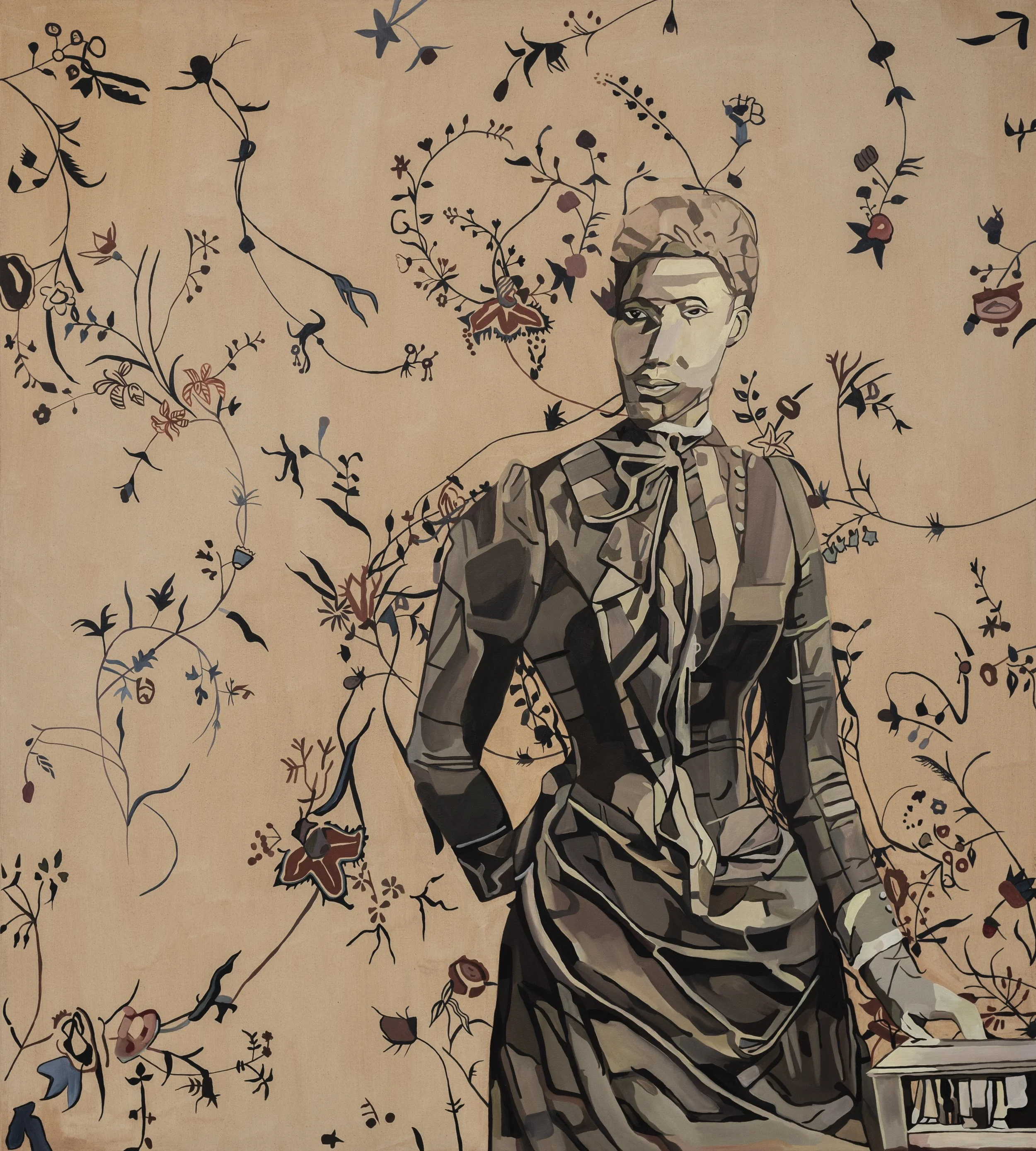 Lady from Liverpool, 2020
oil on canvas, 200 x 180cm