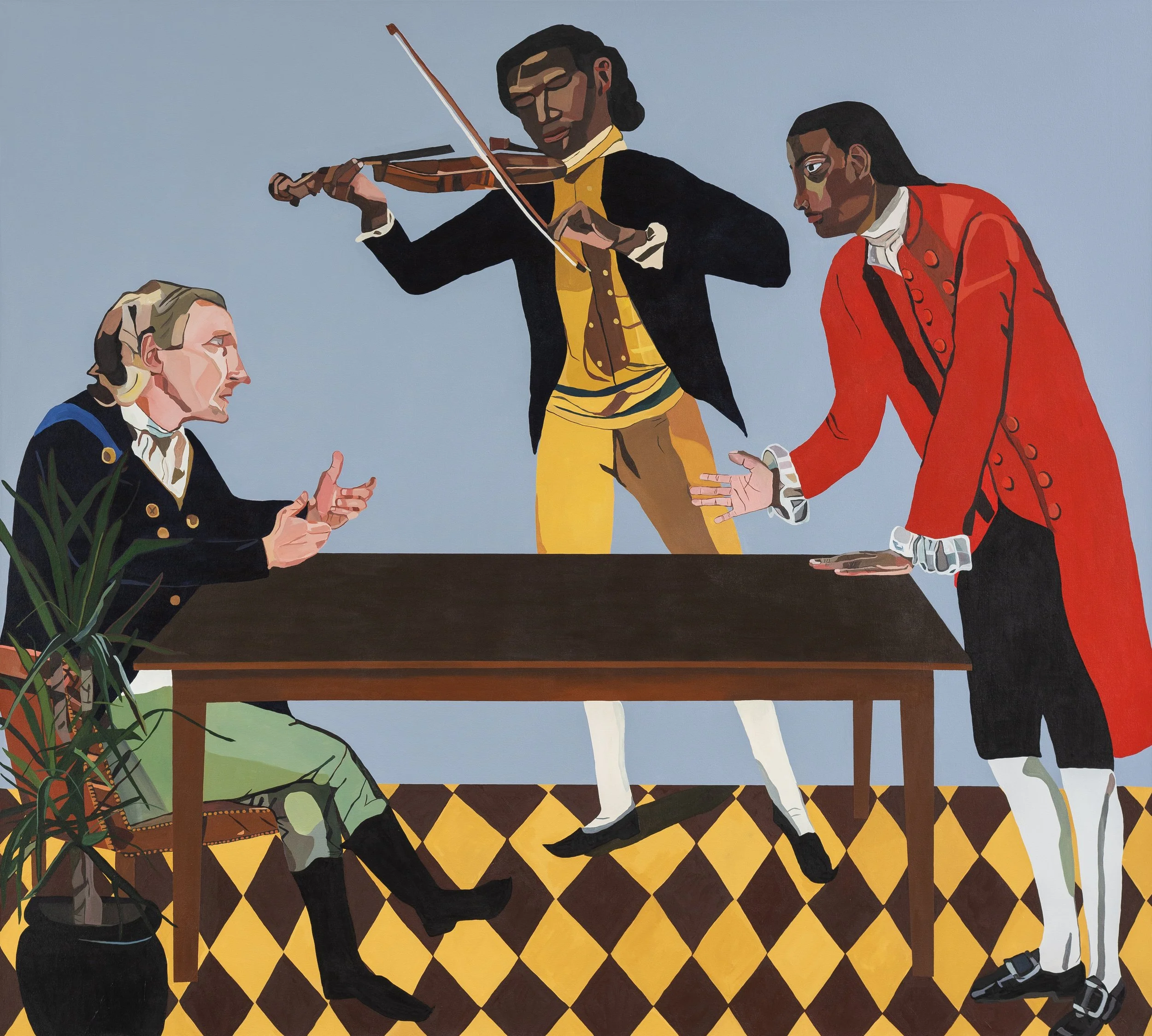 A Guilty Conscience Needs No Accuser, 2022
oil on canvas, 180 x 200cm