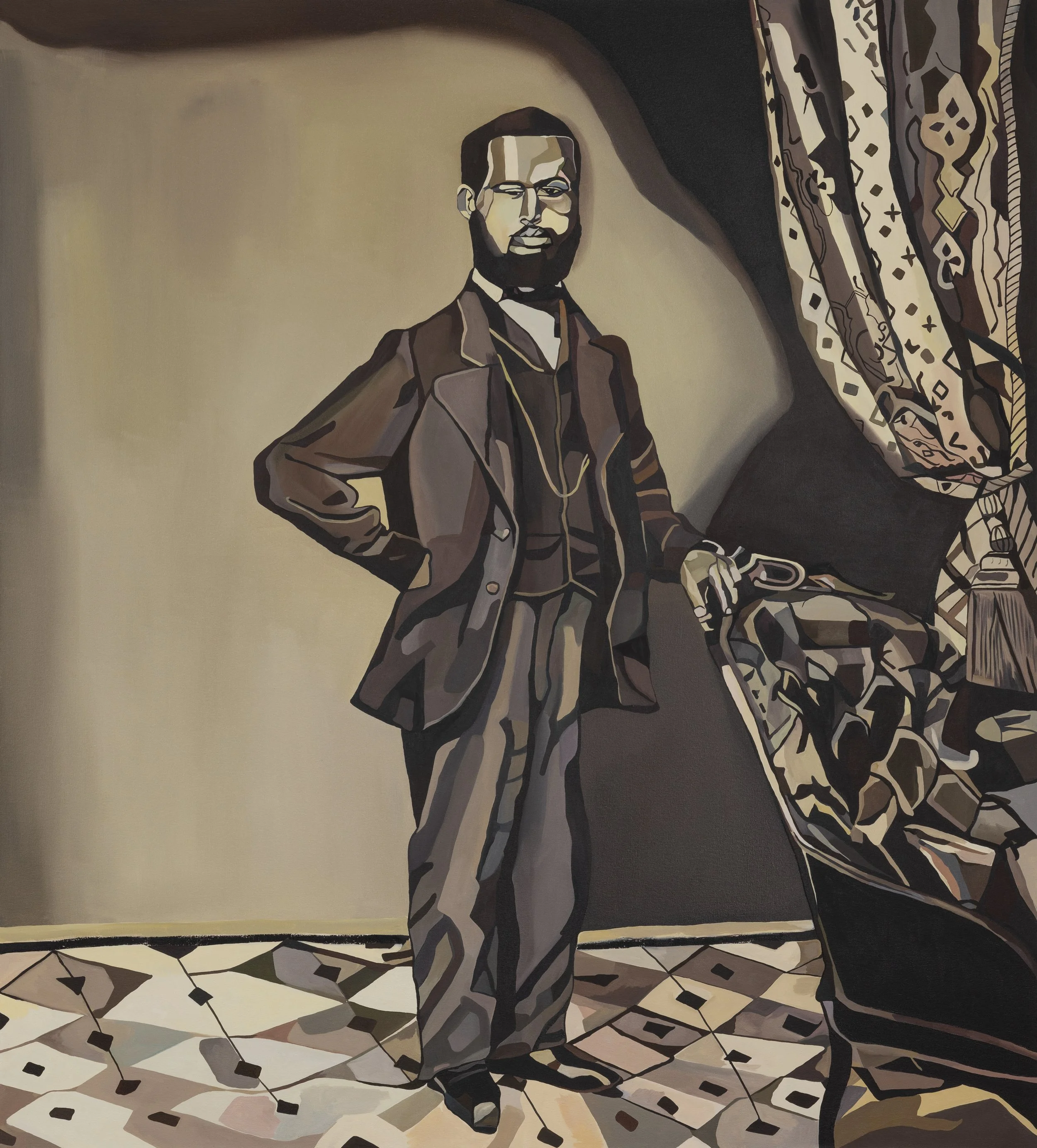 Staring into the Abyss, 2021
oil on canvas 200 x 180cm
