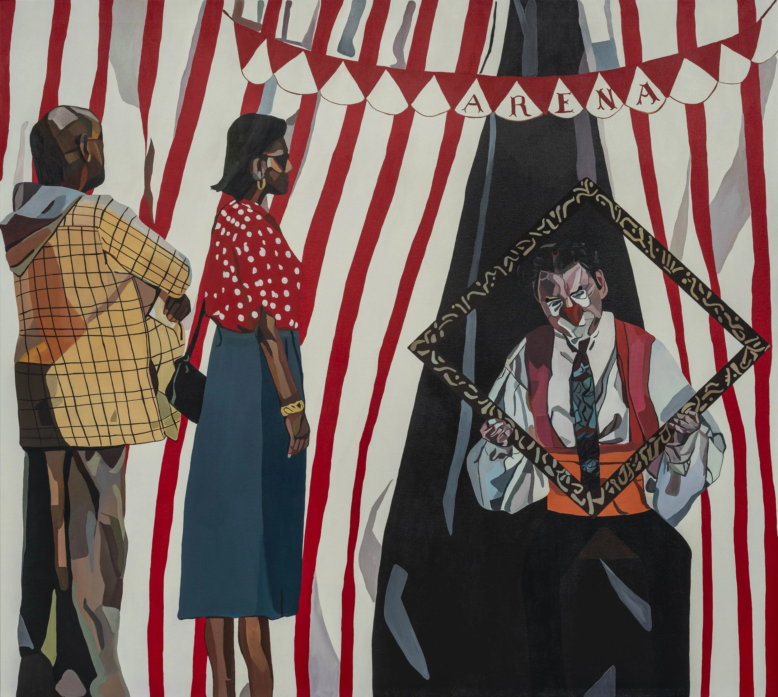 At the Circus, 2021
oil on canvas, 180 x 200cm