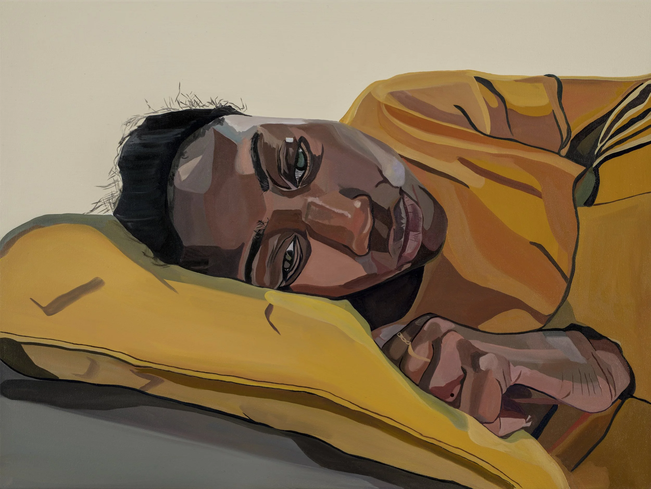Self-Portrait (Melancholy), 2023
oil on canvas, 60 x 80cm