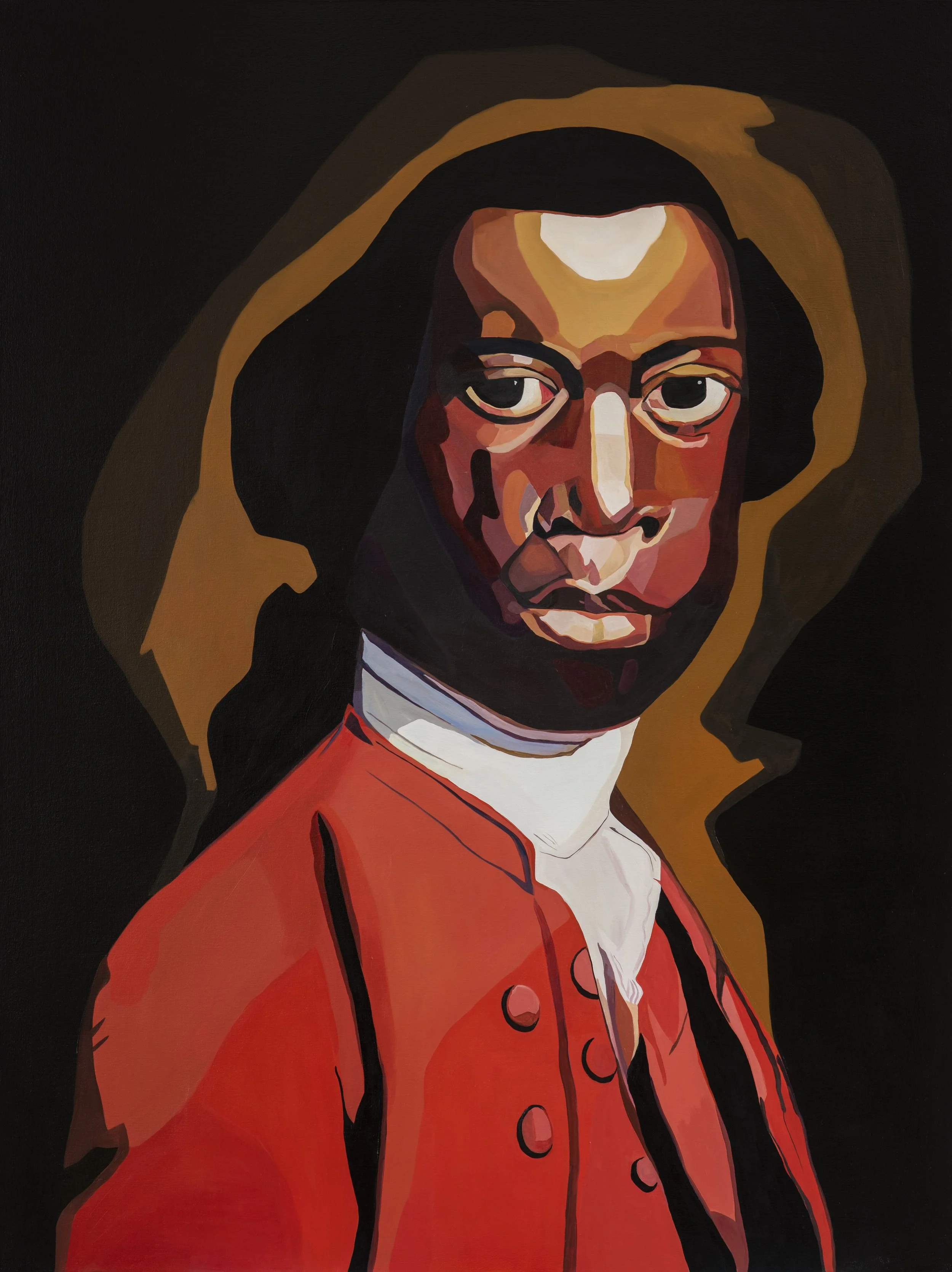 Ode to Ollaudah Equiano, 2022
oil on canvas, 150 x 200cm