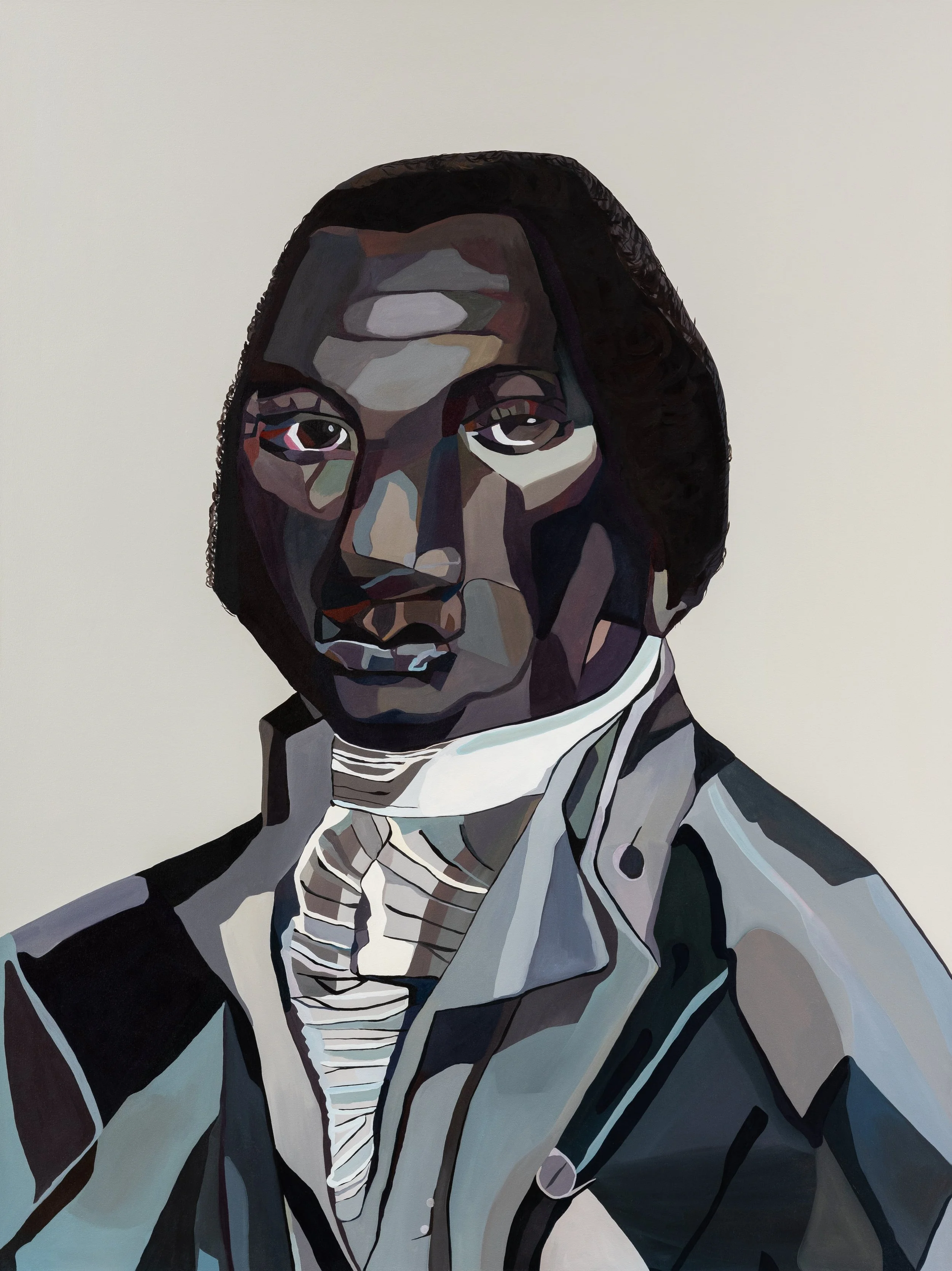 Olaudah Equiano, 2022
oil on canvas, 200 x 150cm