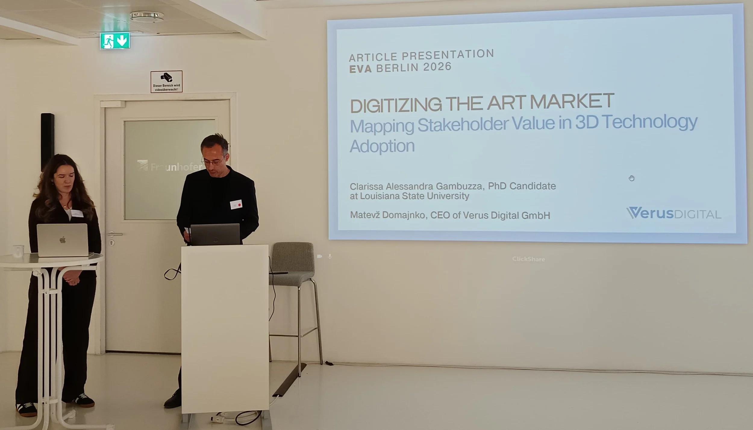 Ms. Clarissa A. Gambuzza @ EVA Berlin