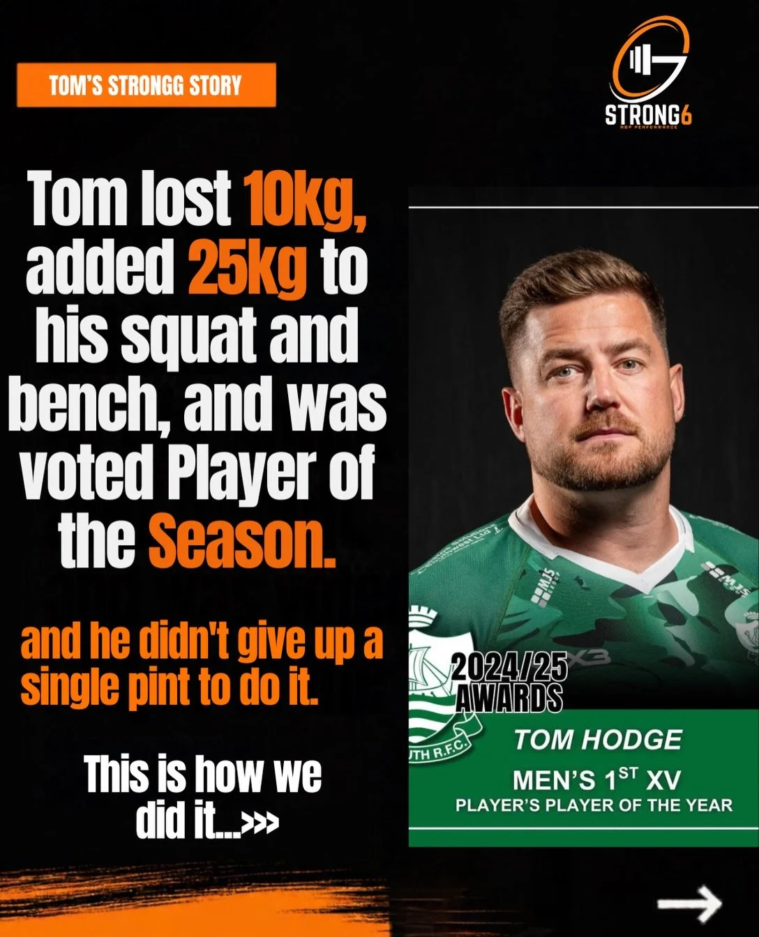 How long have you been &ldquo;trying to get in shape for rugby&rdquo;?

6 months? A year? Two years?

Be honest.

You keep saying:
&nbsp;
&ldquo;you&rsquo;ll sort it out&rdquo;
&ldquo;you&rsquo;ll start Monday&rdquo;&nbsp;
&ldquo;this time it&rsquo;l