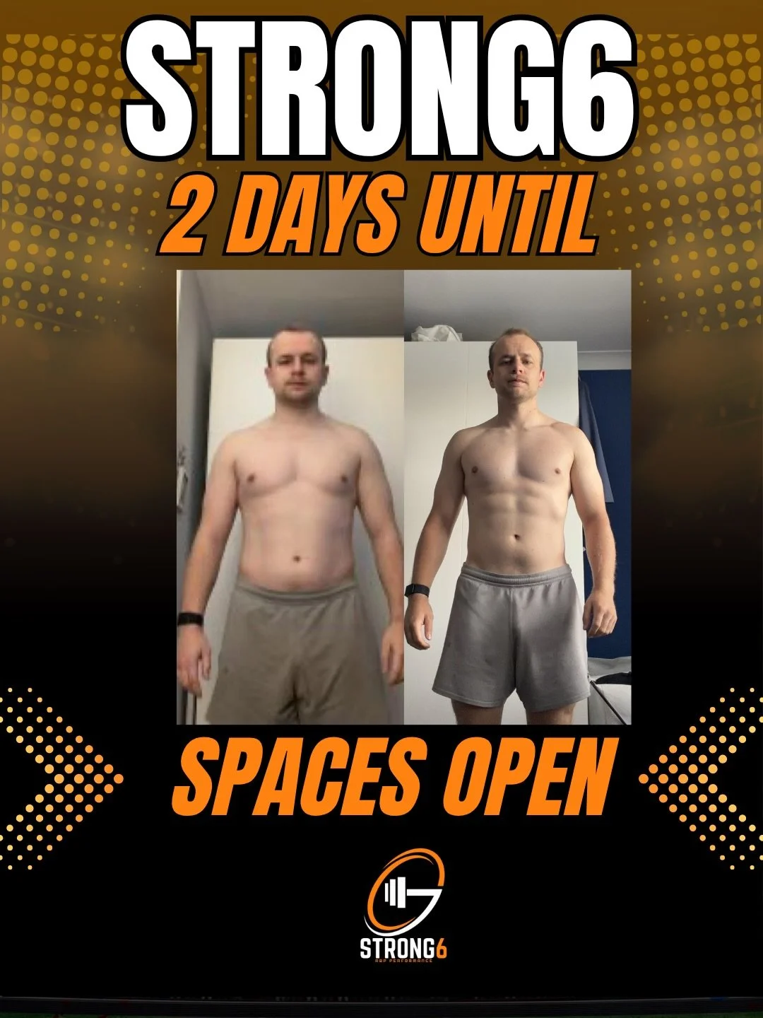 Just over 36 hours to go. 
6 weeks of dropping the belly that&rsquo;s crept on since your playing days,
 6 weeks of getting your power back in the gym and on the pitch
 6 weeks of hitting rucks and carries harder,
 6 weeks of still having legs in the