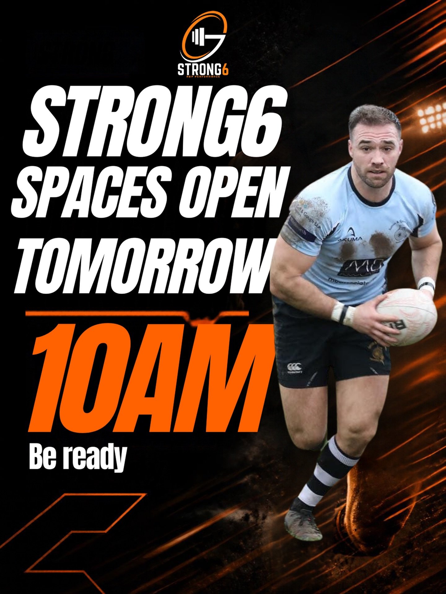 24 hours to go 👊🏻

STRONG6 doors open SOON! 🔥

Get on the list to get yourself a spot when the link goes out tomorrow morning at 10am.

&pound;99 to get jacked, strong and powerful 🔥