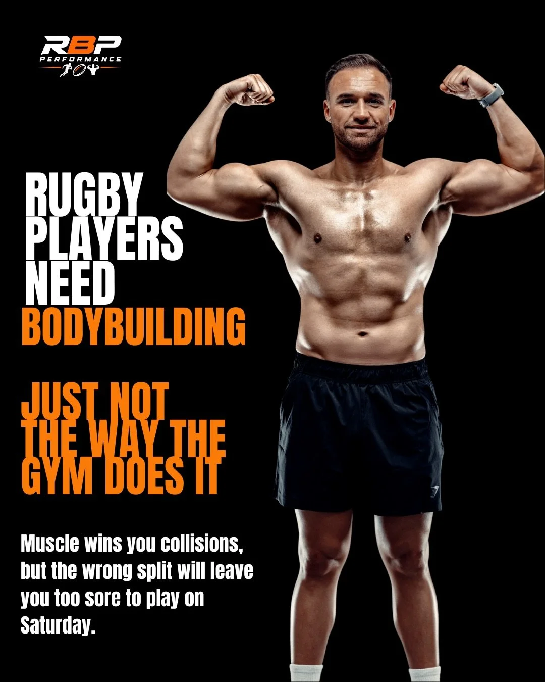 There&rsquo;s a bit of snobbery in rugby about bodybuilding&hellip;

People treat size like it&rsquo;s for the mirror, not the pitch. 

I get it, because we&rsquo;ve all seen the bloke who&rsquo;s massive in the gym and blowing out of his arse by the