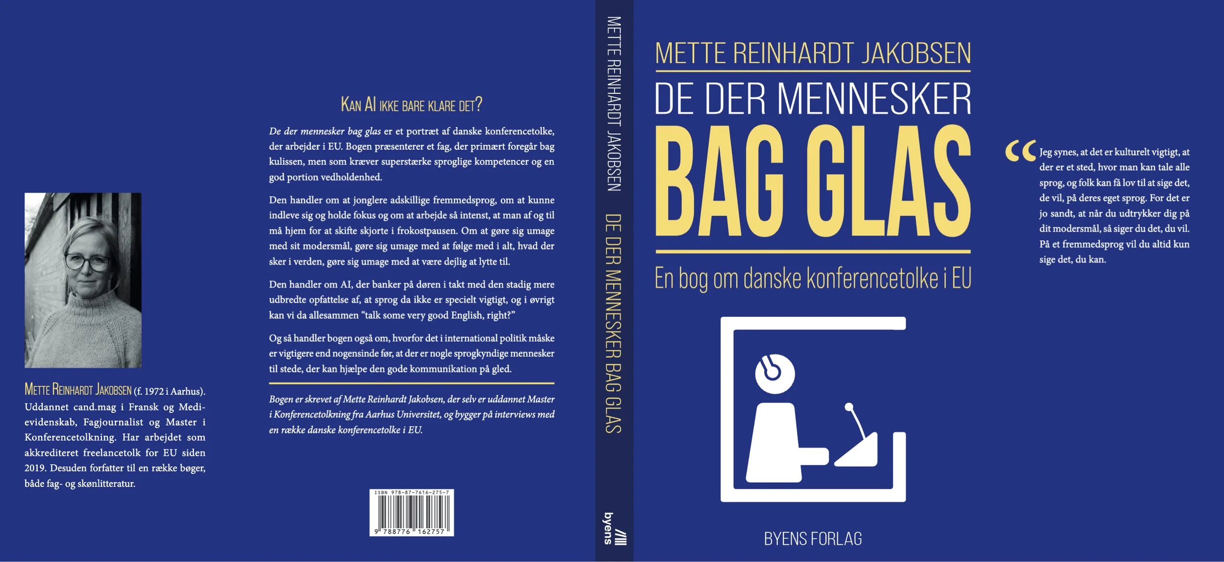 De der mennesker bag glas