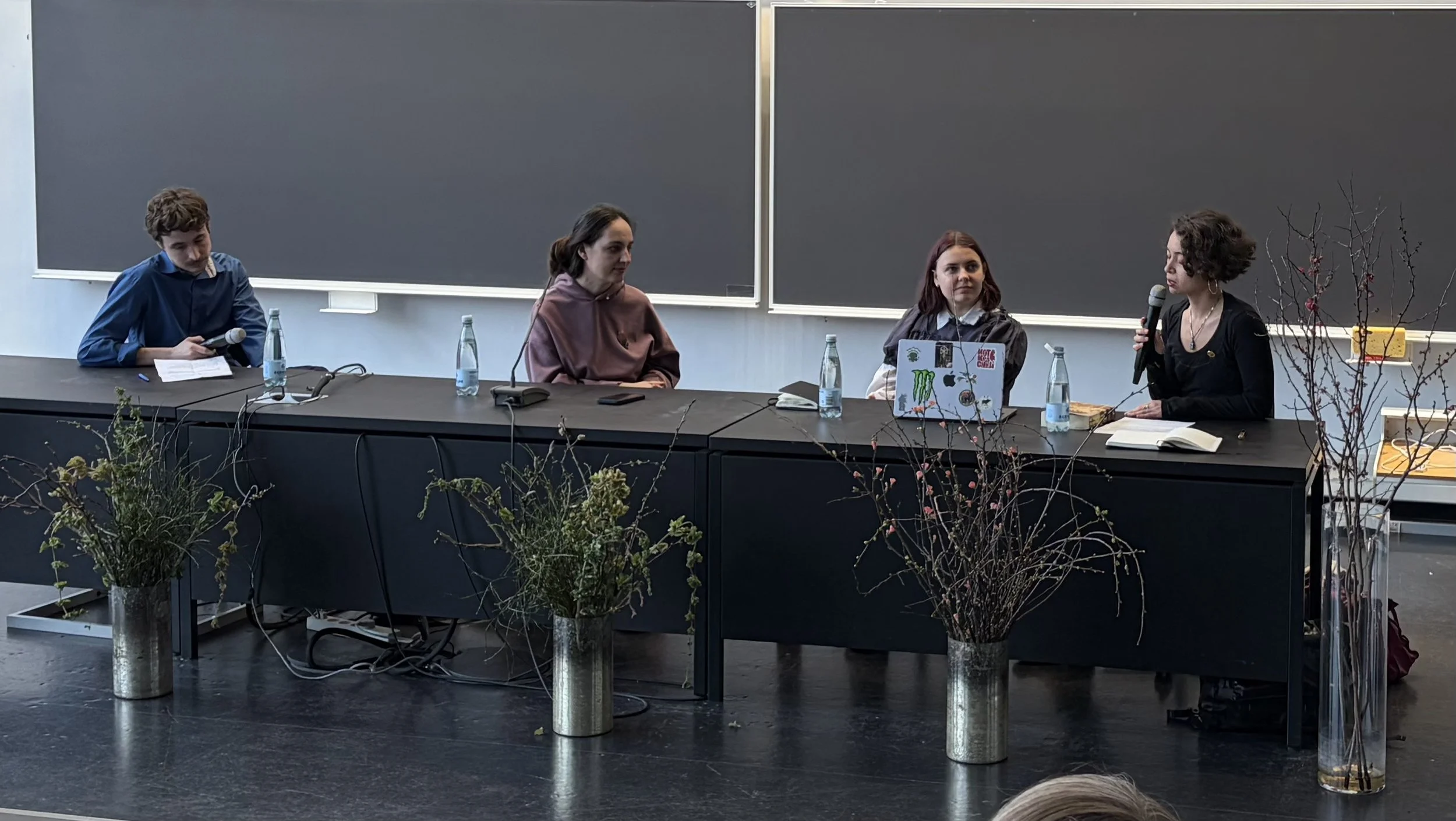 Besøg af russisk journalist i eksil, Jelena Kostjutjenko