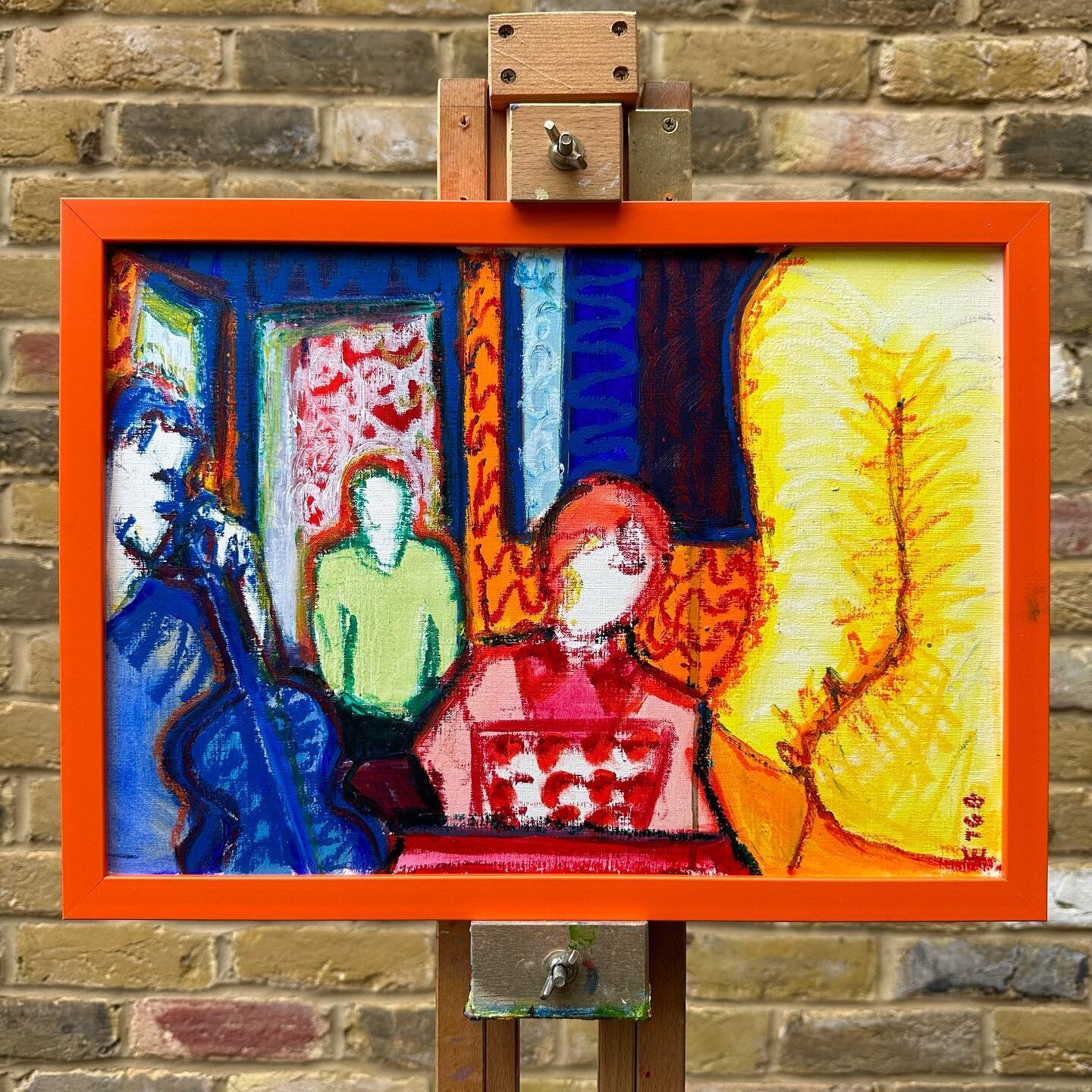 Sunday jazz coming together - orange frames felt like a bit of a rogue choice, but feels right.