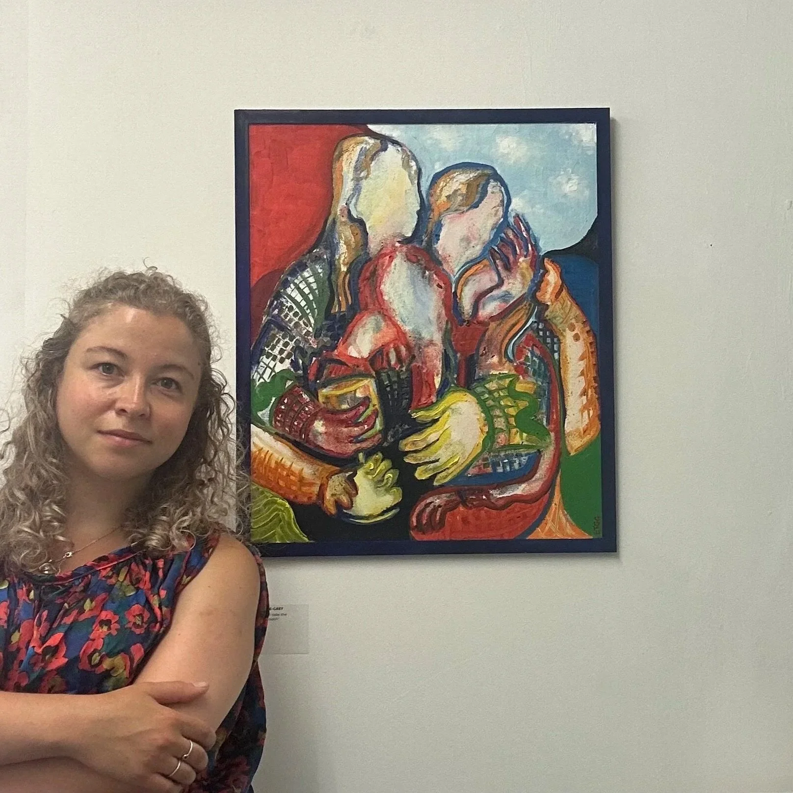 Exhibited in a graduation exhibition of 'The Certificate' course at The Art Academy 