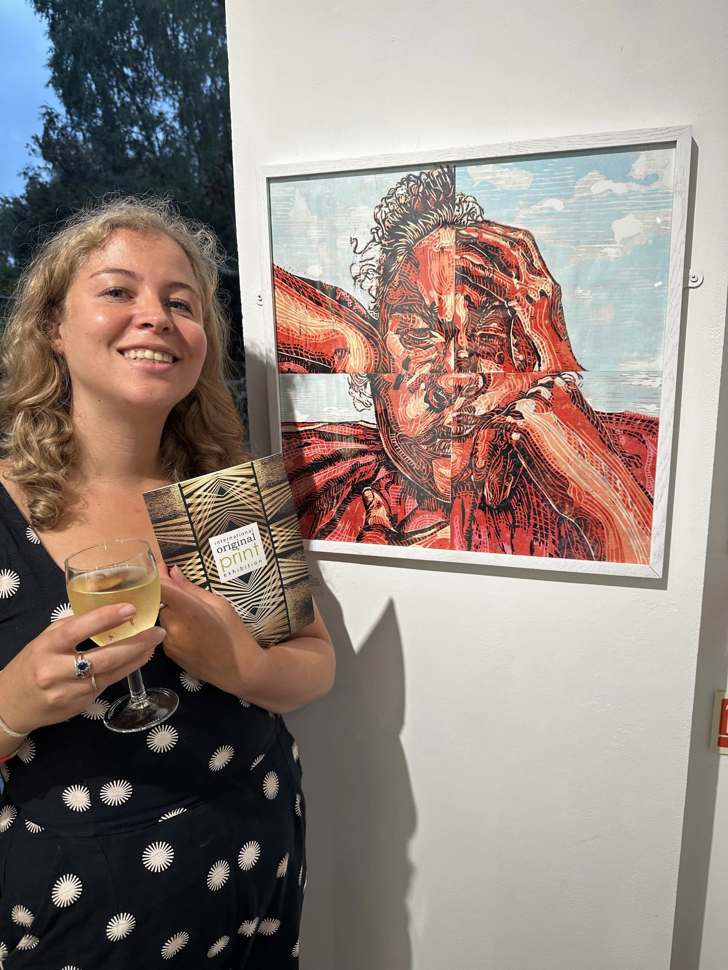 Selected for the RE Printmakers Annual Open Call and exhibited at Bankside Gallery in Sep 2023
