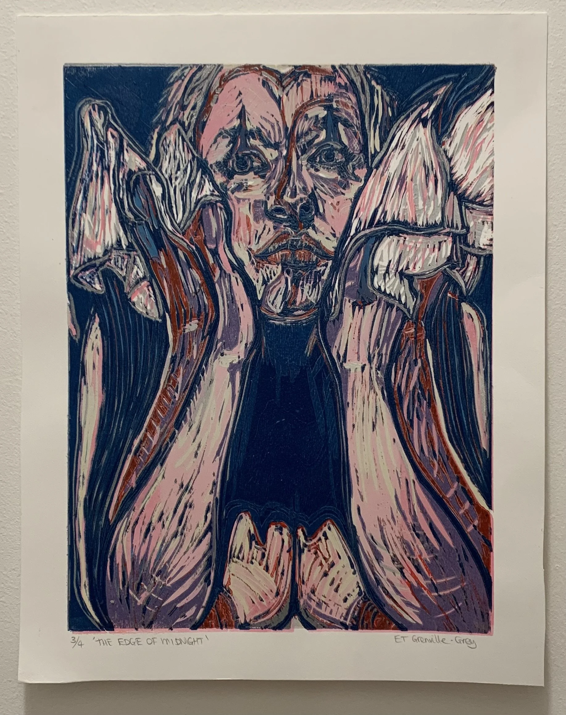 The Edge of Midnight, Woodcut Reduction