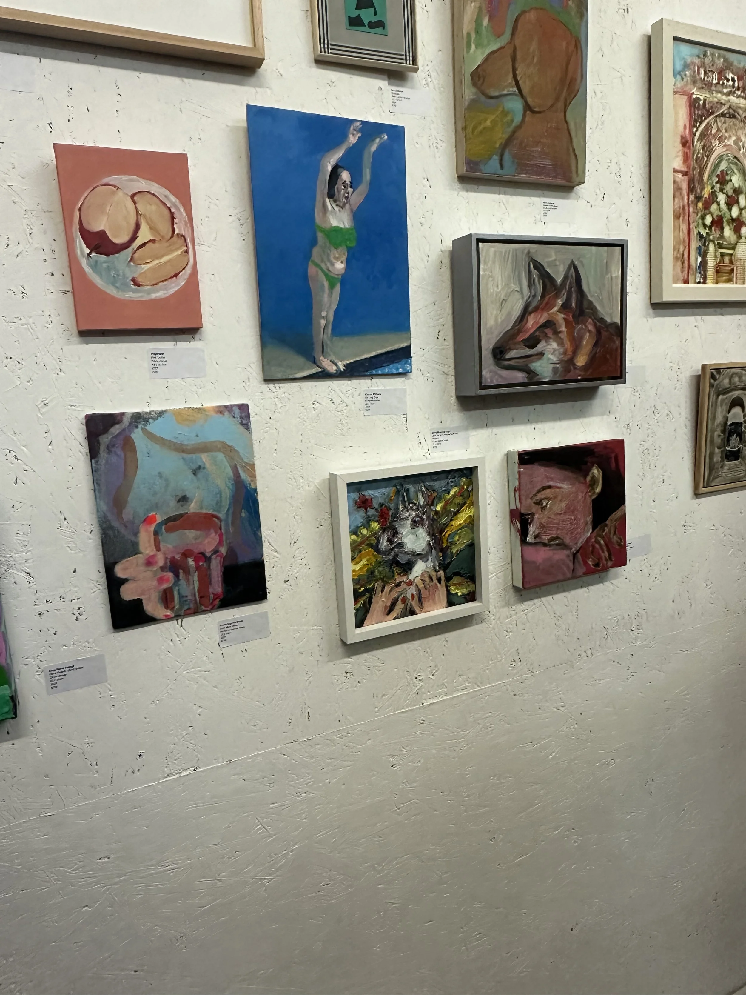 Selected and exhibited as part of the annual open at Margate's Lido Gallery in Sep 2025